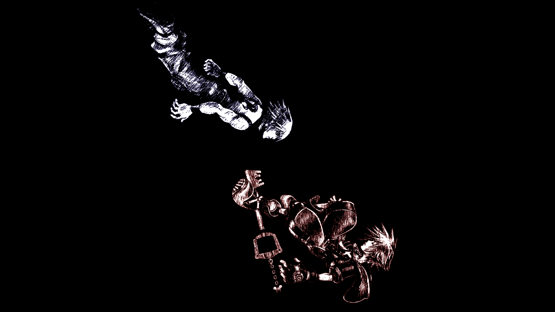 1920x1080 Kingdom Hearts, #Riku, #video games, #Dream Drop Distance, #Sora