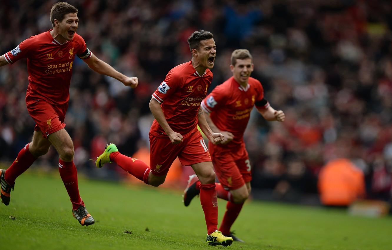 1332x850 Wallpaper Sport, Football, Football, Liverpool, Steven Gerrard, Sport, Liverpool Football Club, Philippe Coutinho, Steven George Gerrard, Philippe Coutinho Correia image for desktop, section спорт