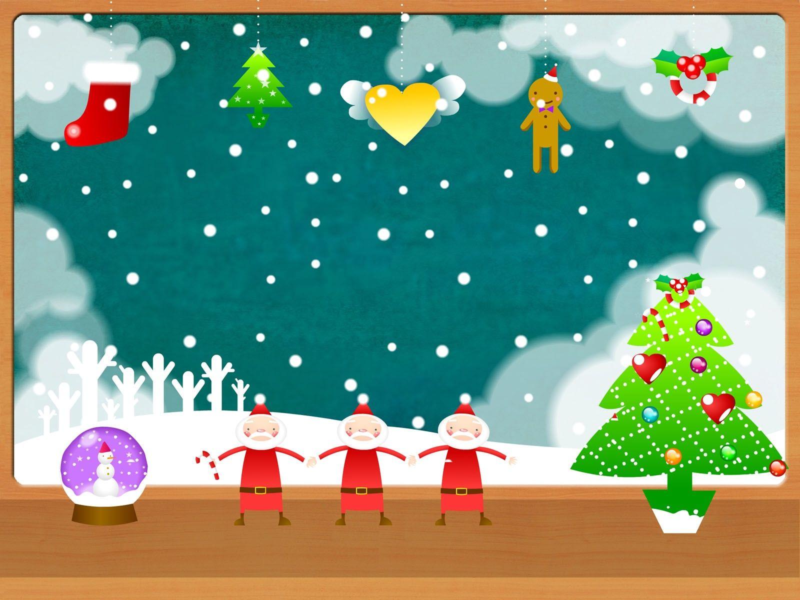 1600x1200 Group of 1600X1200 Retro Christmas Desktop