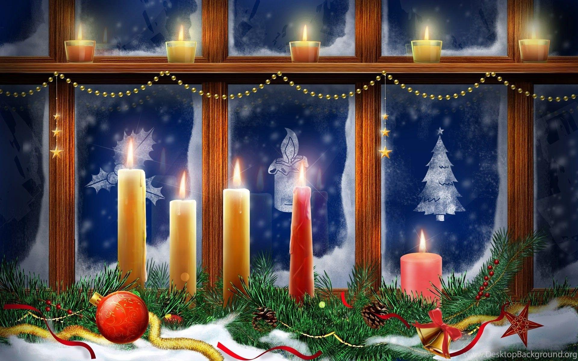 1920x1200 Christmas, Marry, Wallpaper, Desktop, Retro, Tempting, Candle