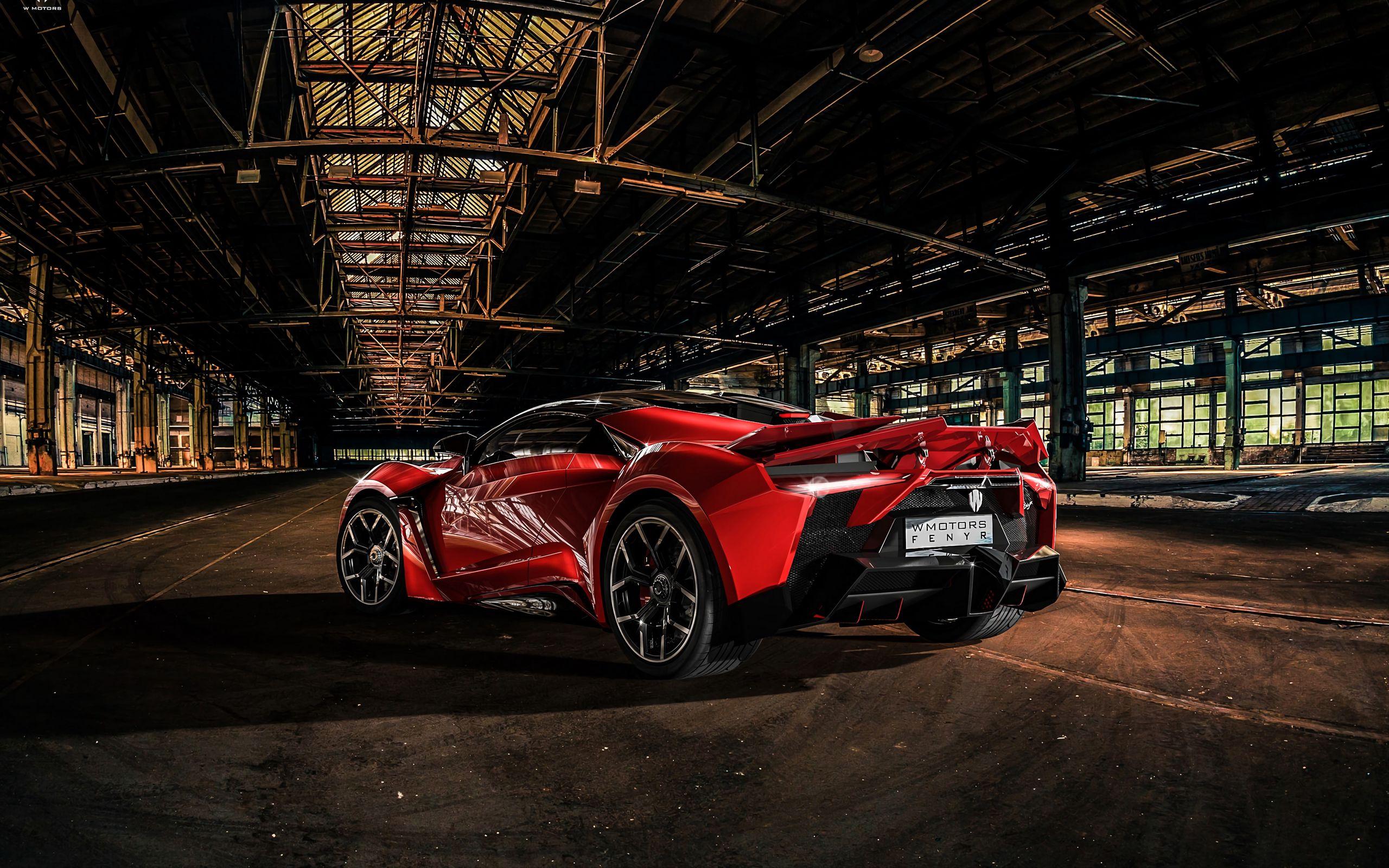 2560x1600 Download wallpaper 2560x1600 auto, sports car, red, aggressive, dark widescreen 16:10 HD background