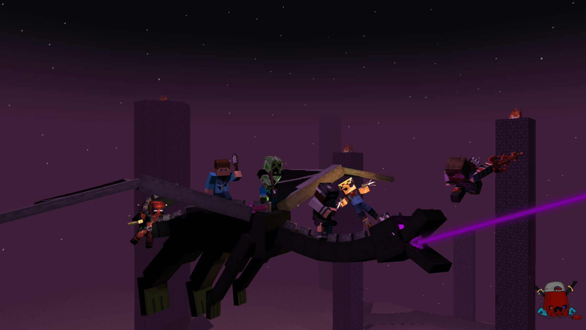 2048x1152 Killing The Ender Dragon [TEAM FEZ :D] And Art Imator Forums