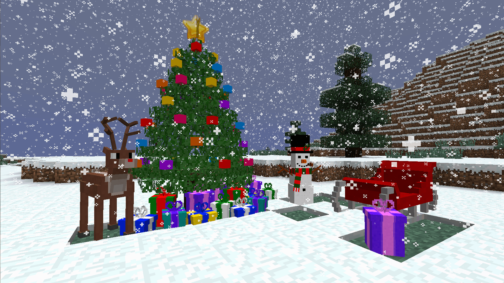 1920x1080 Free download Decocraft 1122 Minecraft Mods [1920x1080] for your Desktop, Mobile & Tablet. Explore Minecraft Christmas Wallpaper. Minecraft Background, Minecraft HD Wallpaper, Minecraft Wallpaper Picture