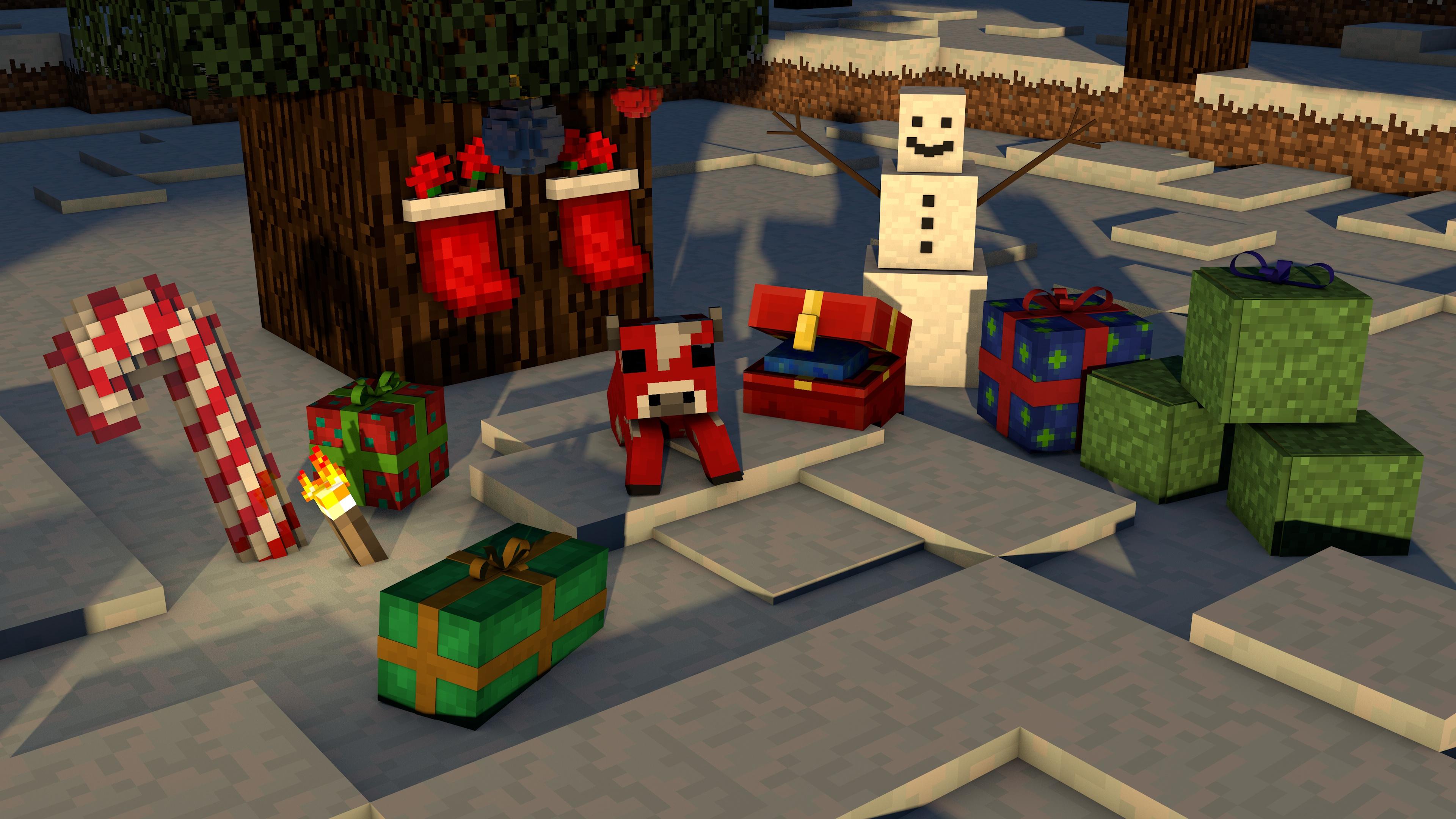 3840x2160 Download Mooshroom (Minecraft) wallpaper for mobile phone, free Mooshroom (Minecraft) HD picture