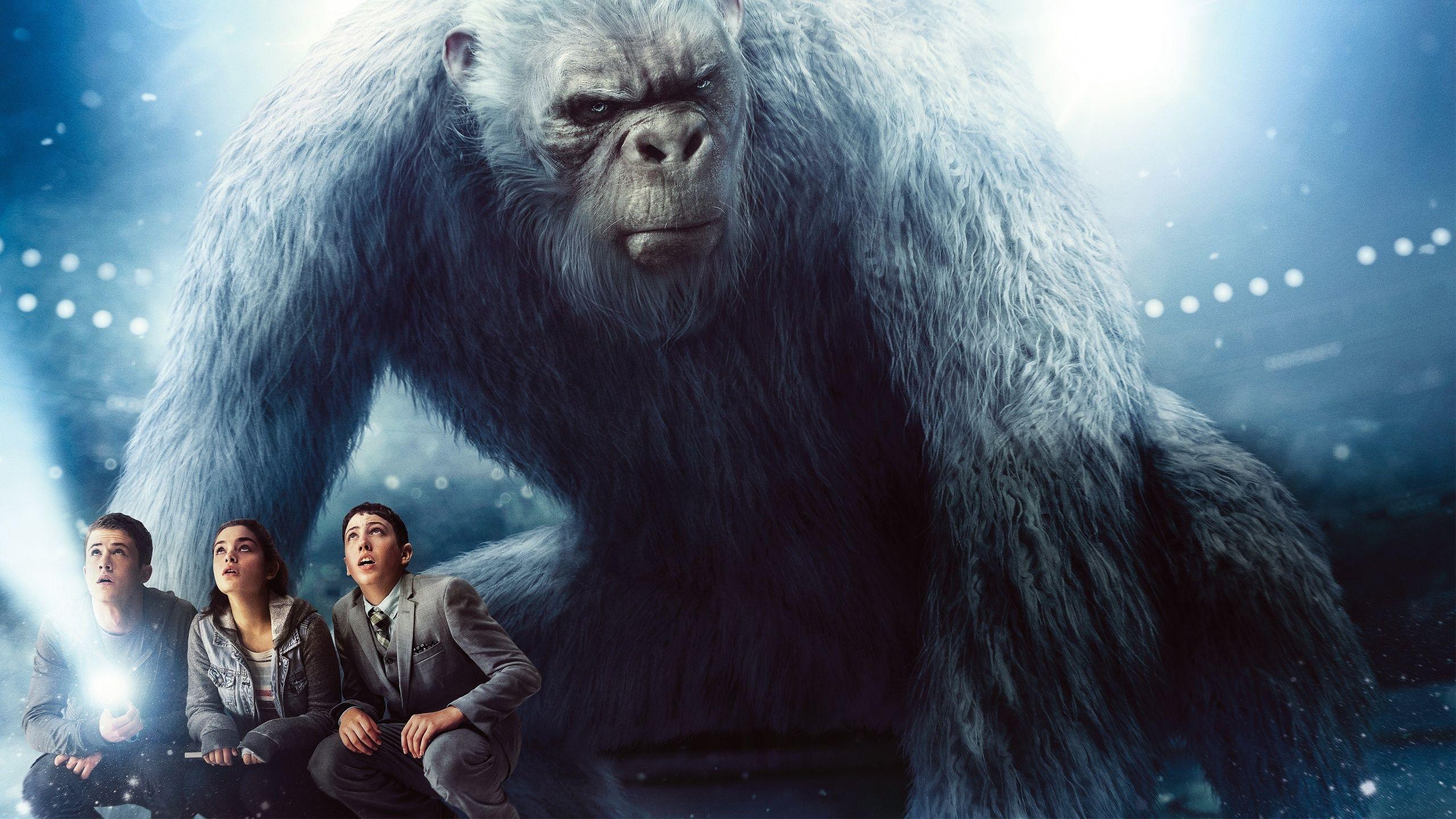 2560x1440 Abominable Snowman Goosebumps Movie Wallpaper