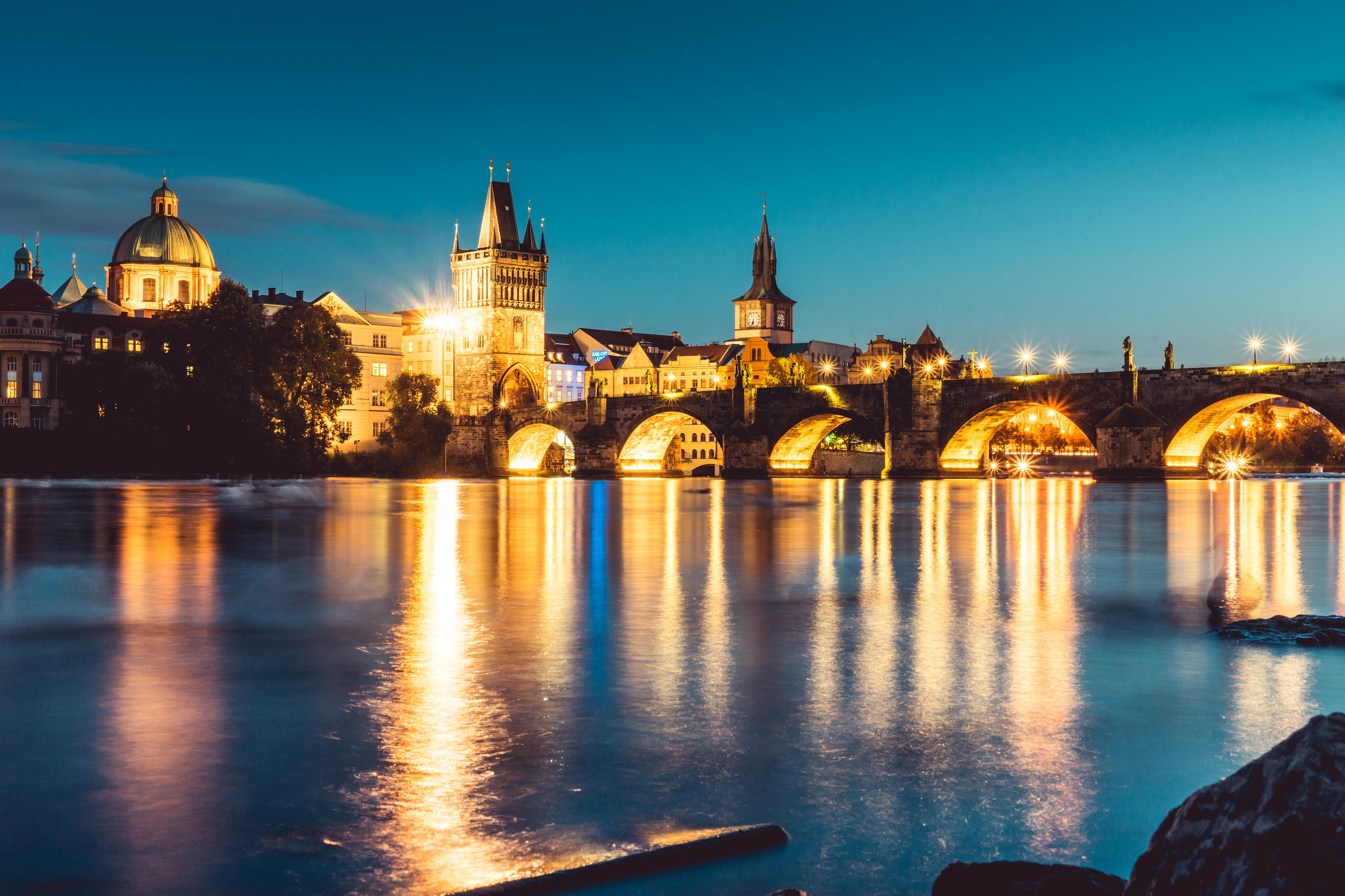 5000x3333 Charles Bridge in Prague, Czechia Free