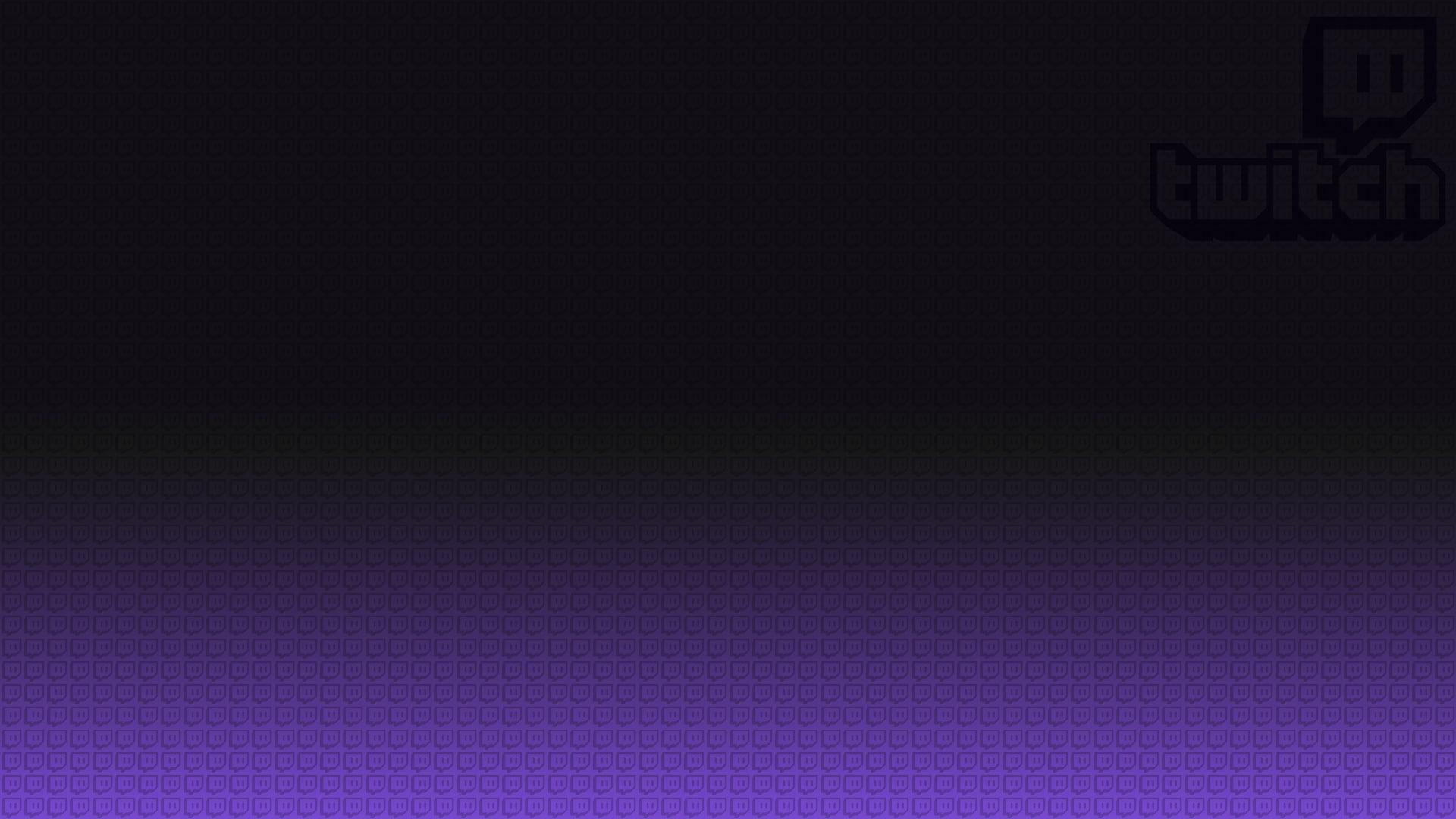 1920x1080 Wallpaper / black, 1080P, Twitch, texture, video games, purple, minimalism free download