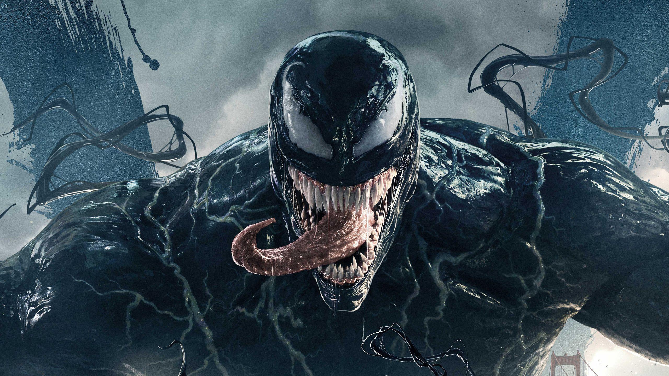 2560x1440 Venom Movie 2018 Official Poster 1440P Resolution HD 4k