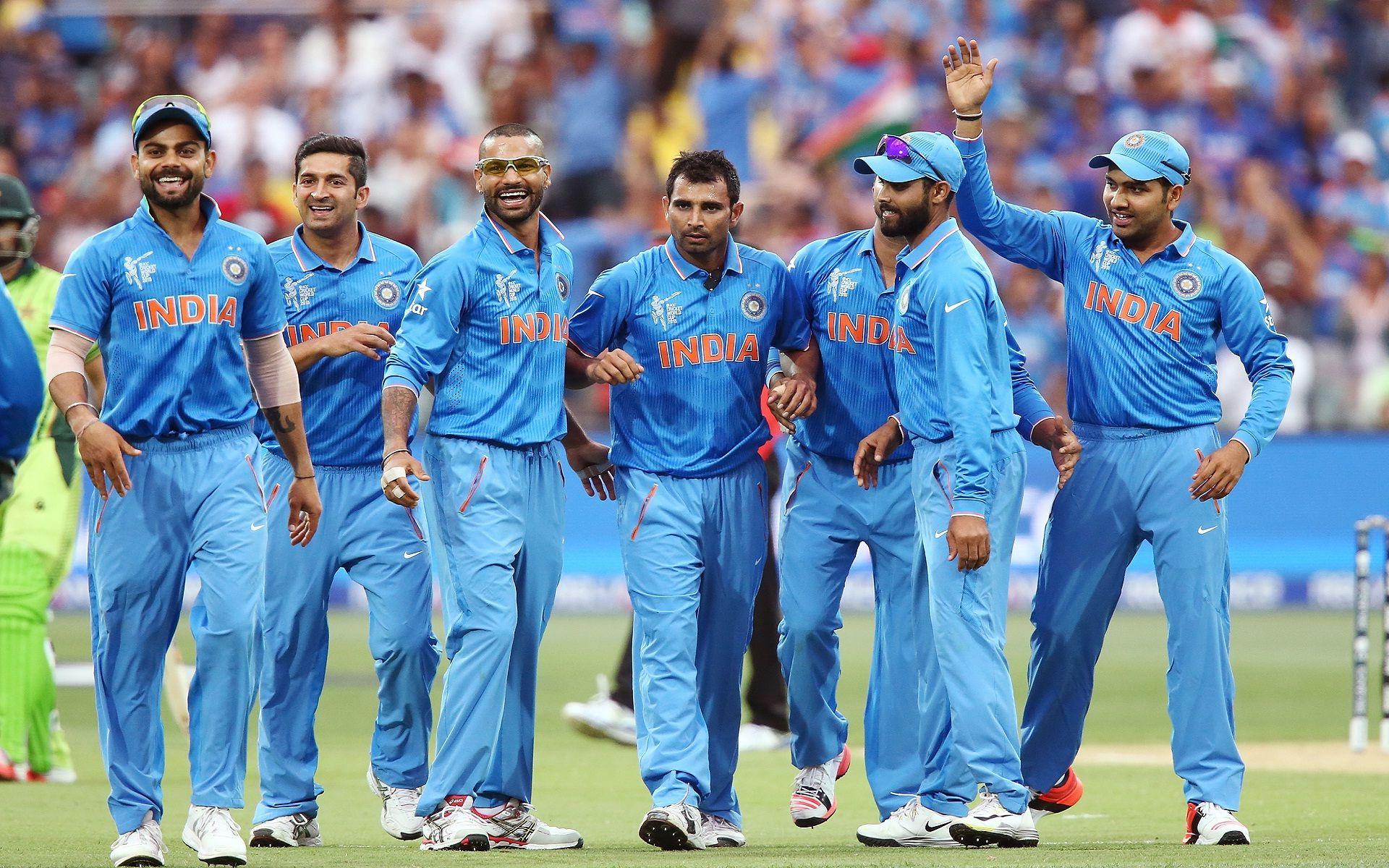1920x1200 Free download Happy indian cricket team on the ground nice wallpaper HD [1920x1200] for your Desktop, Mobile & Tablet. Explore Indian Cricket Team 2019 Wallpaper. Cherokee Indian Wallpaper, Indian Wallpaper, Indian Wallpaper