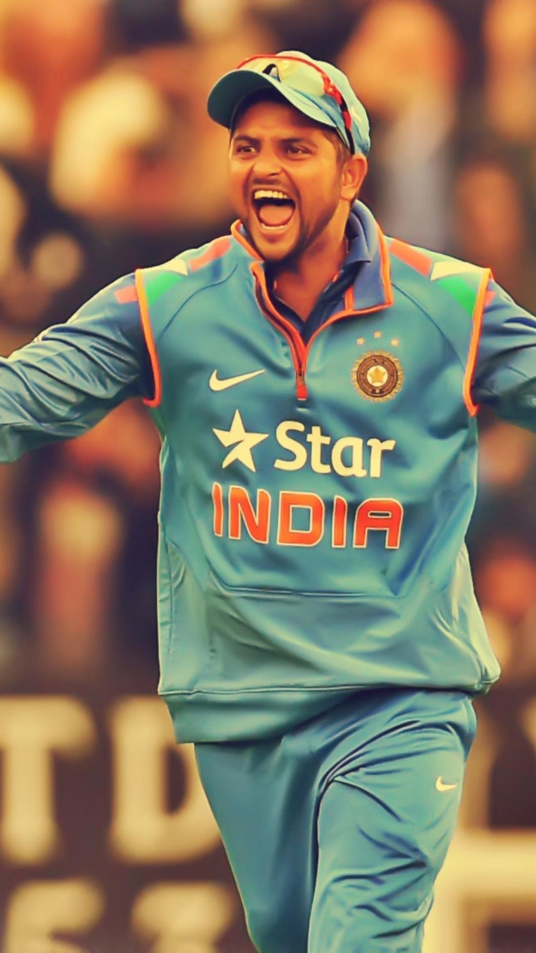 1080x1920 Suresh Kumar Raina Indian Cricket Player 4K Ultra HD Mobile Wallpaper