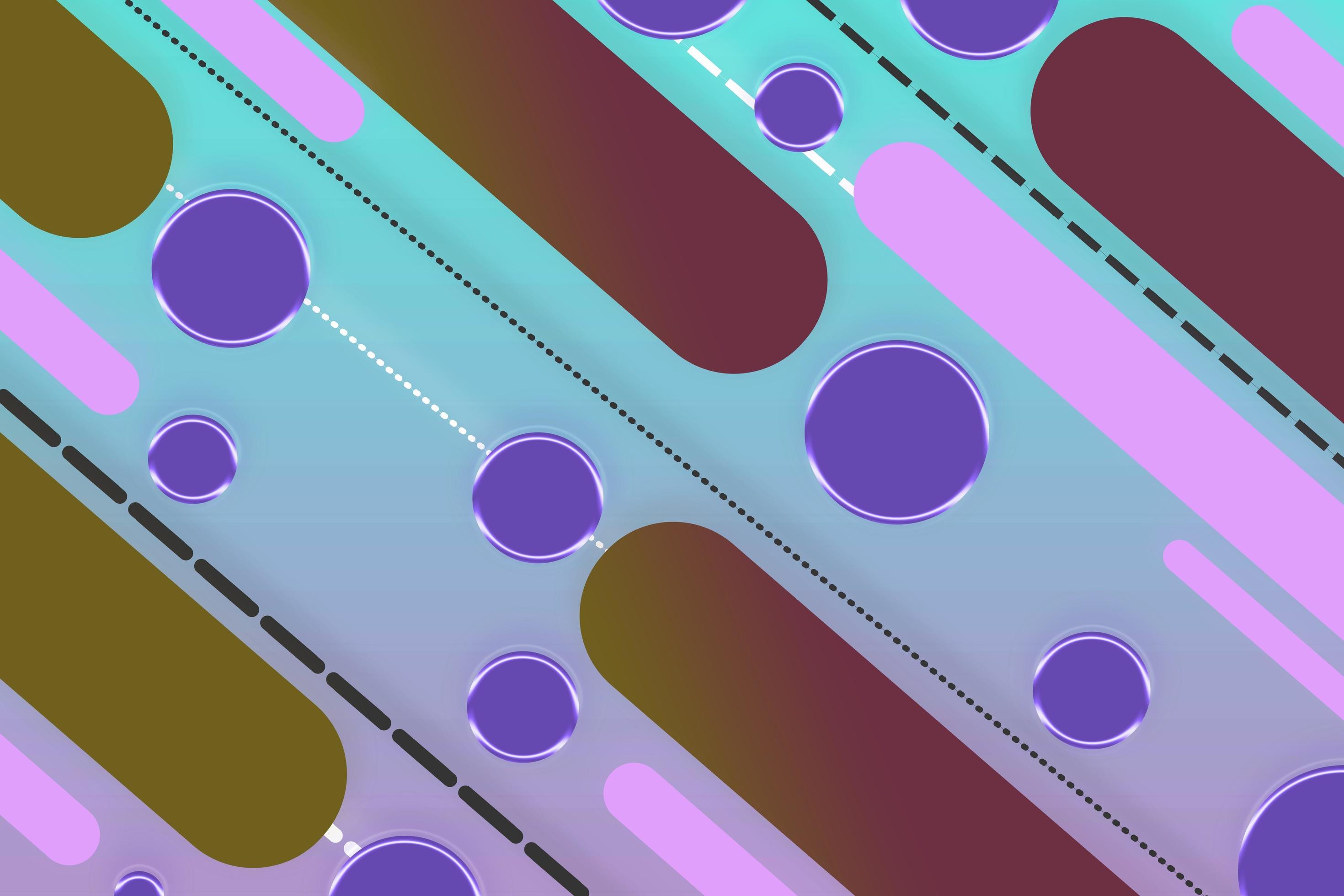 2940x1960 Abstract flat geometric modern background and wallpaper