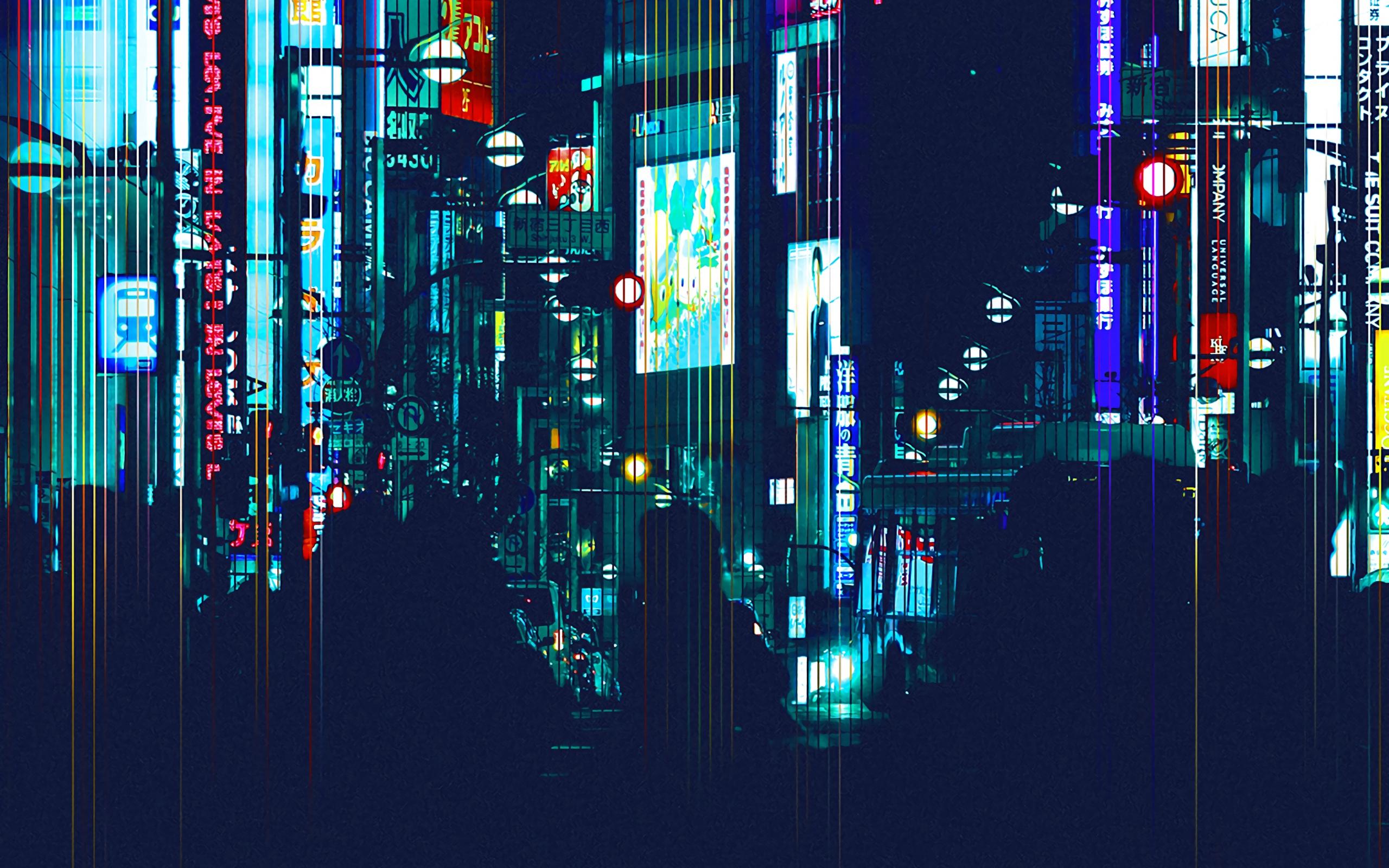 2560x1600 City Art HD Wallpaper