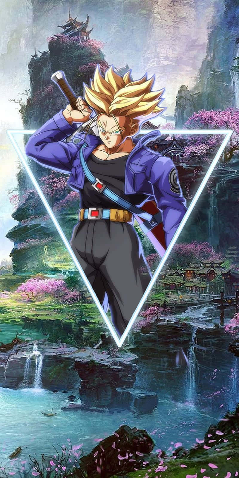 800x1599 Free Dragon Ball Z Trunks Picture, Dragon Ball Z Trunks Picture for FREE