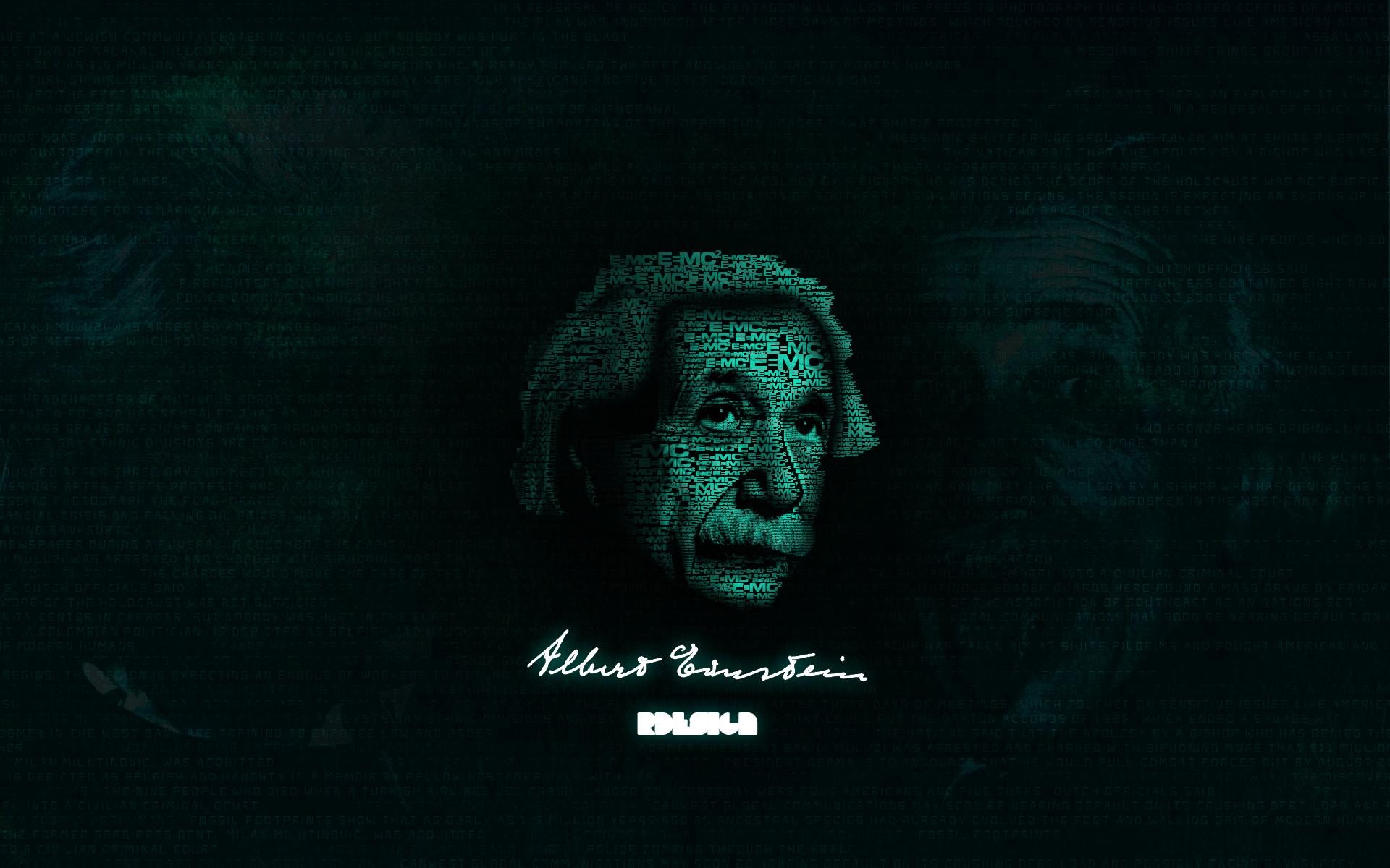 1920x1200 Albert Einstein Wallpaper: Wallpaper