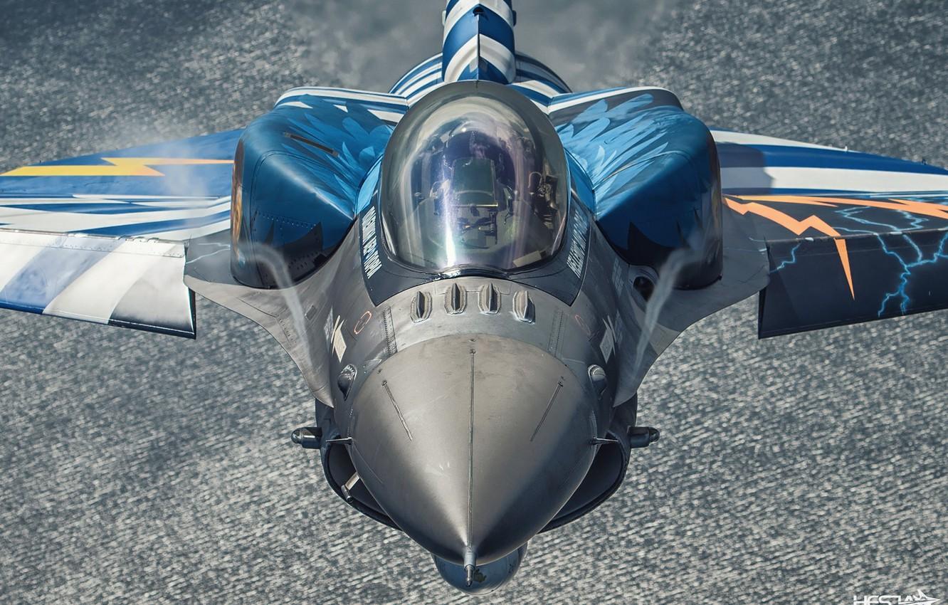 1332x850 Wallpaper Sea, Fighter, Lantern, F F 16 Fighting Falcon, The Effect Of Prandtl