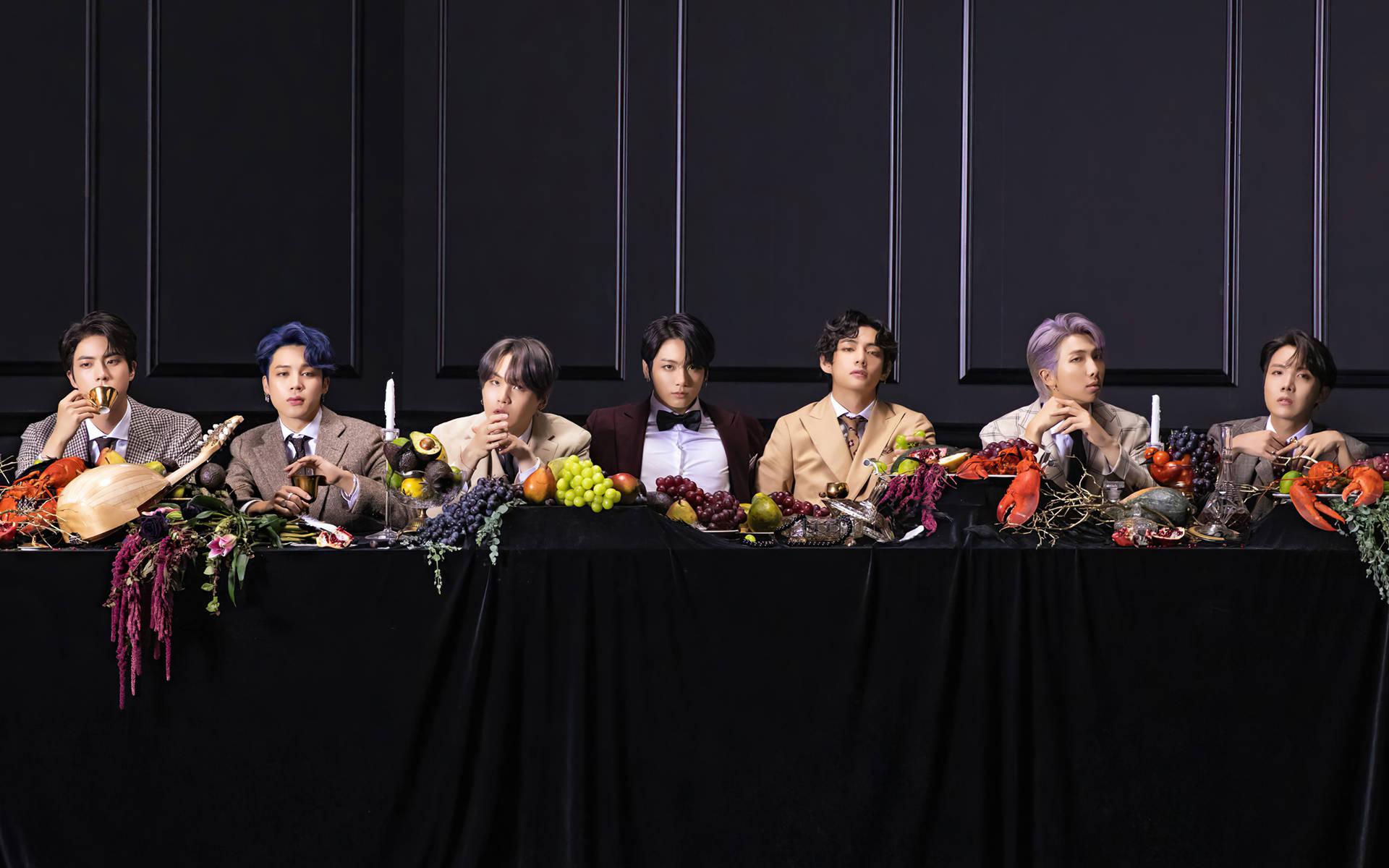 1920x1200 Download BTS Group Photo Dionysus Wallpaper