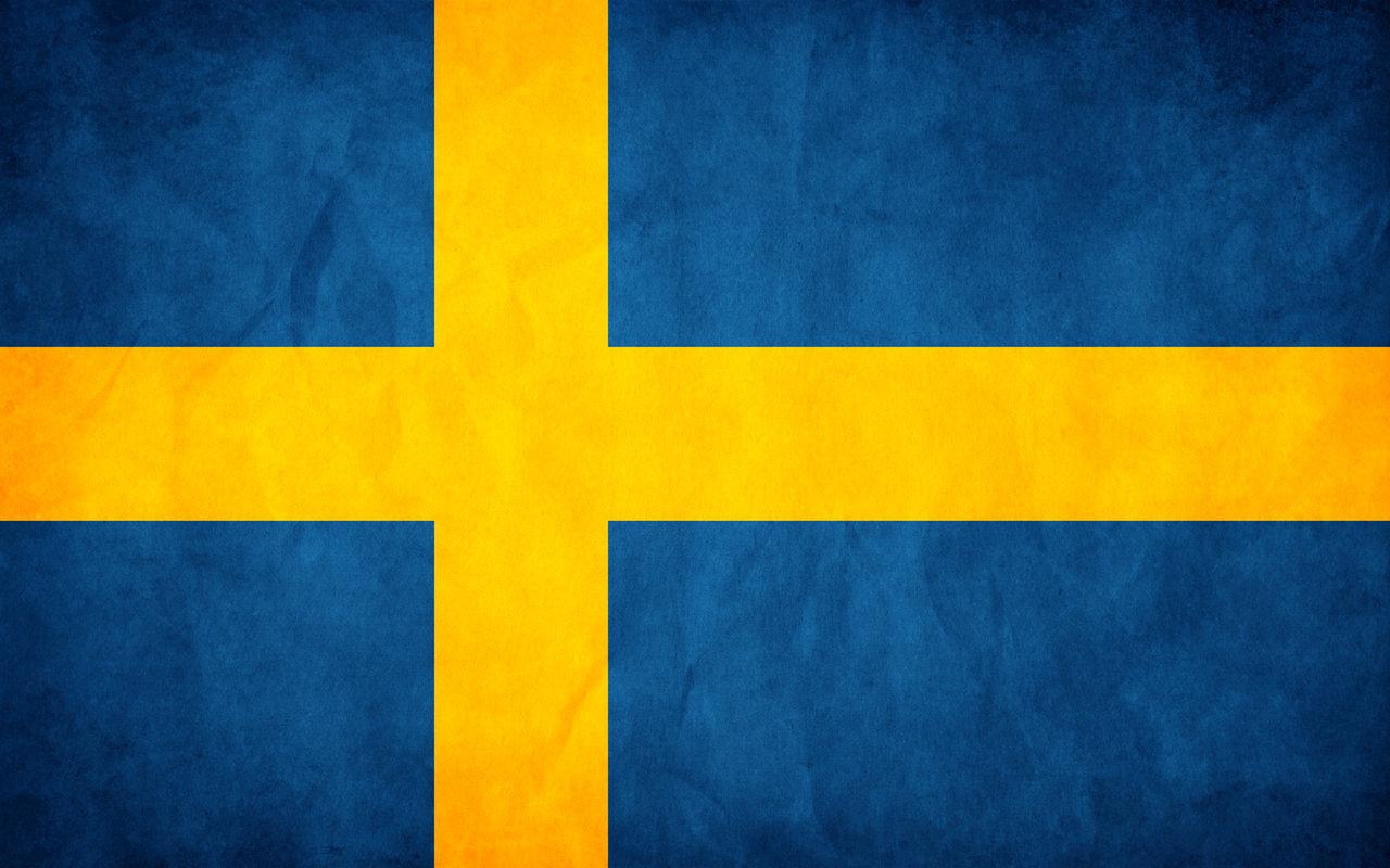 1280x800 Swedish Flag Wallpaper