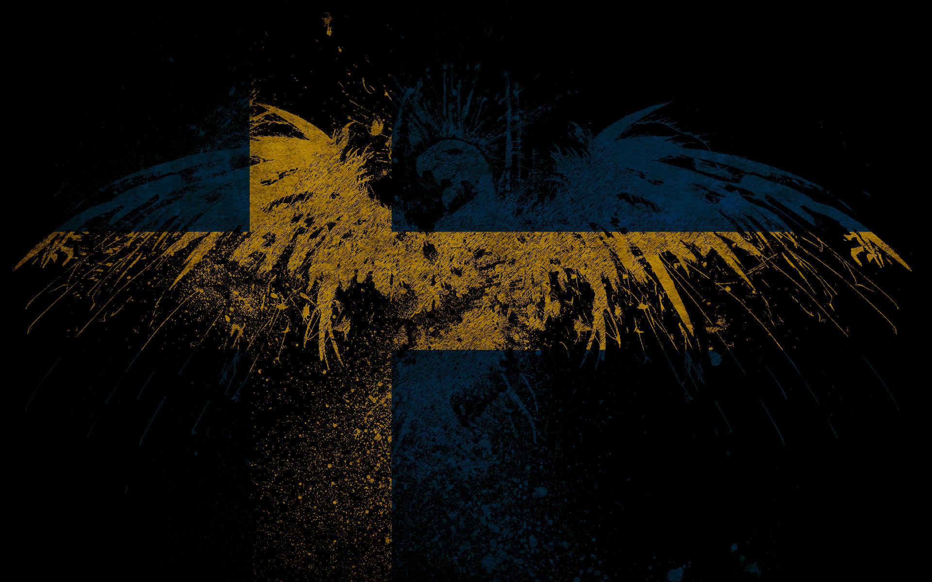 1920x1200 Eagle And Flag Wallpaper