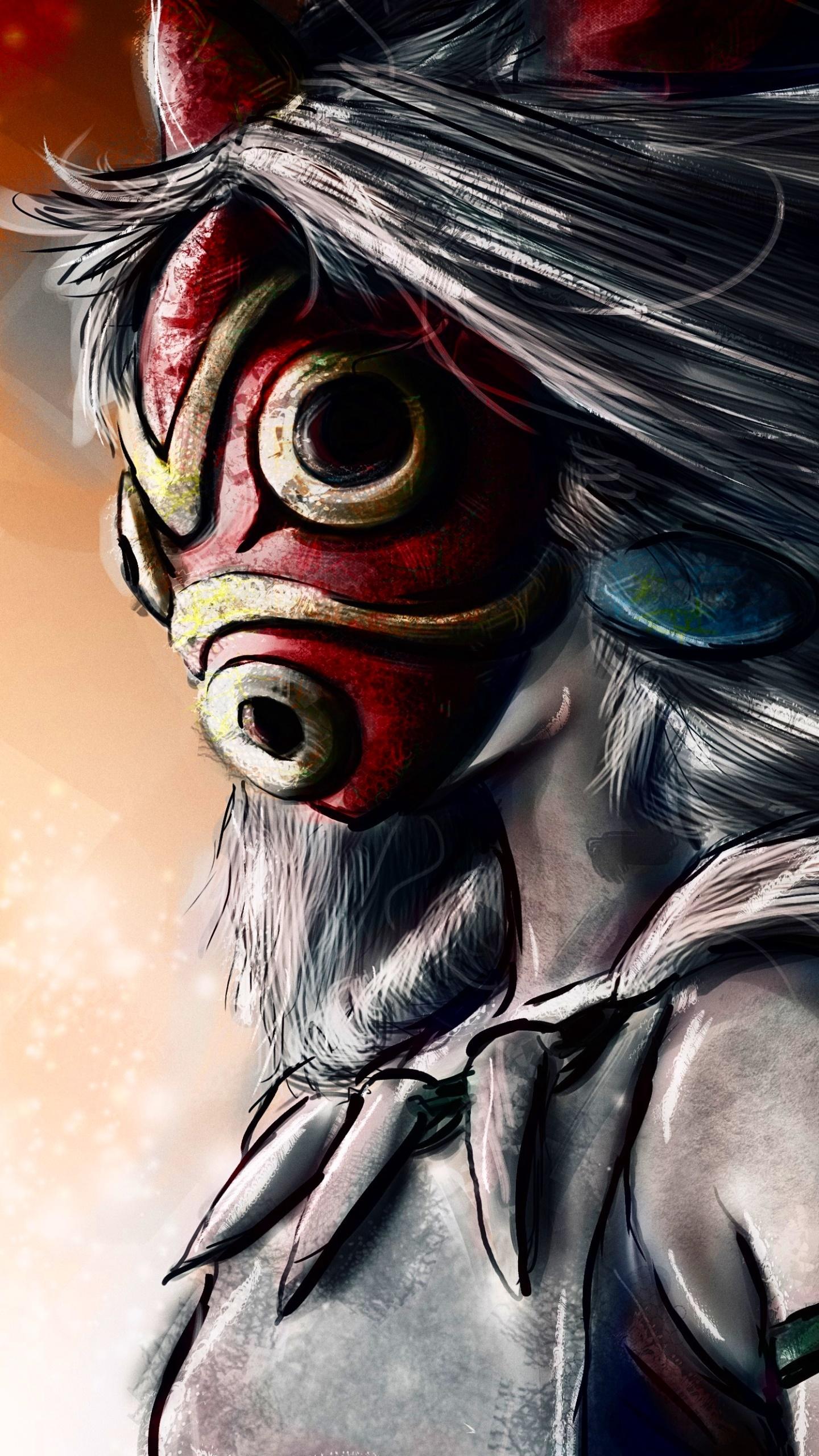 1440x2560 Wallpaper / Anime Princess Mononoke Phone Wallpaper, , 1440x2560 free download