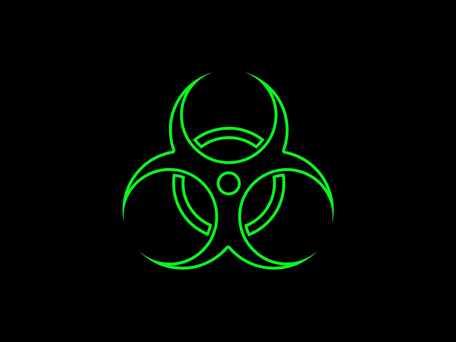 1600x1200 Radiation Symbol Wallpaper