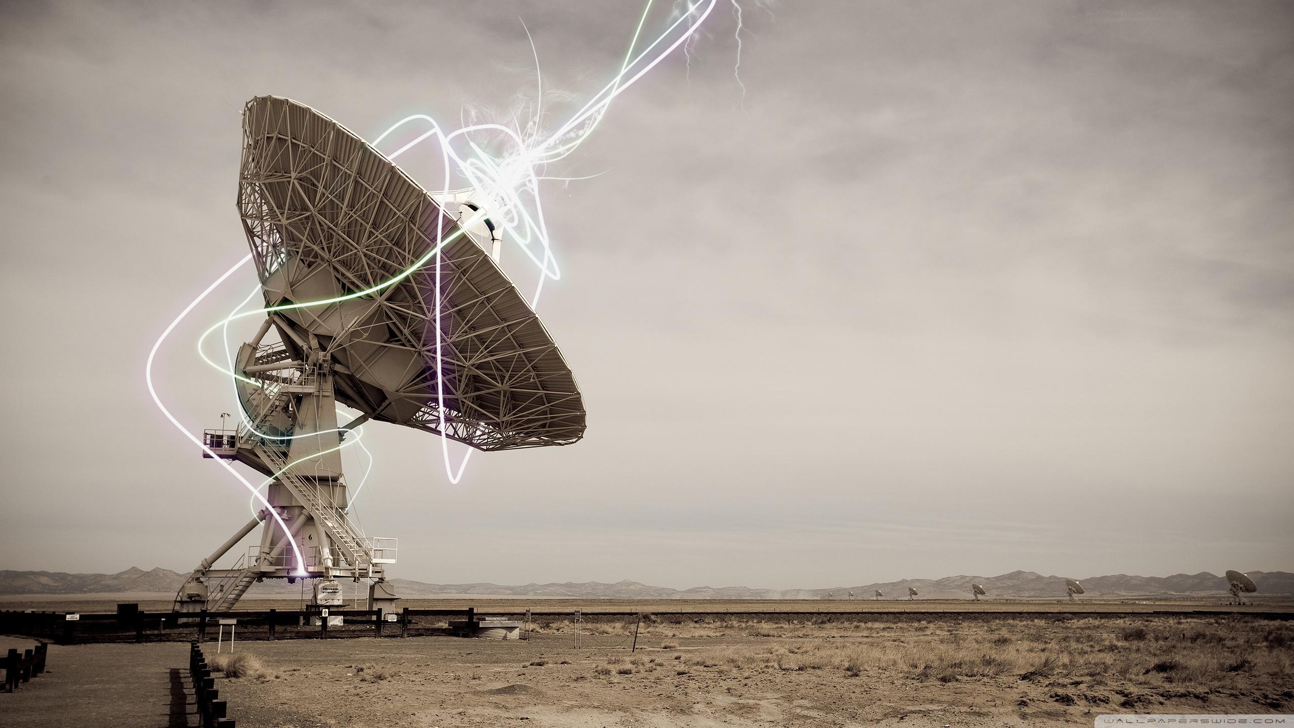 2560x1440 Radar Dish Ultra HD Desktop Background Wallpaper for 4K UHD TV : Tablet