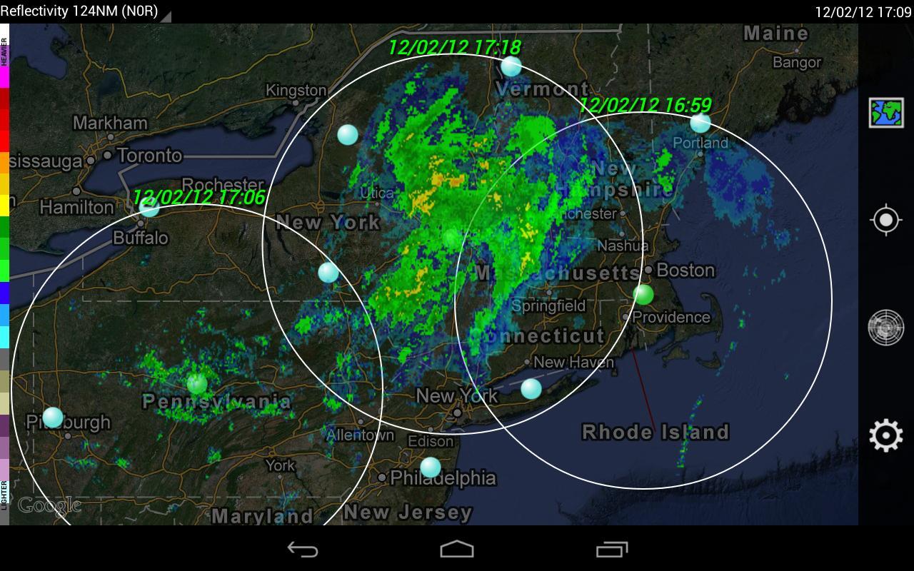 1280x800 Weather Radar Wallpaper
