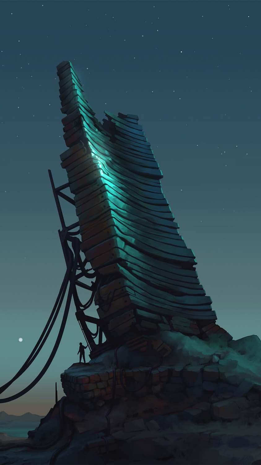 843x1500 Alien Radar IPhone Wallpaper HD Wallpaper : iPhone Wallpaper