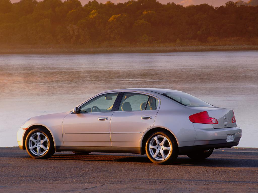 1024x768 2004 Infiniti G35 Sedan 1024x768 Wallpaper / Desktop Background Picture