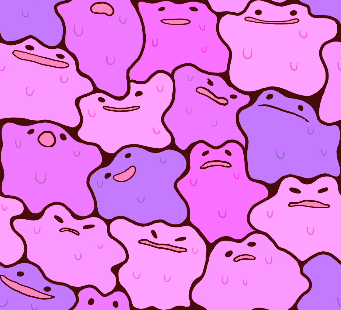 1100x1000 Ditto Pokémon Wallpaper