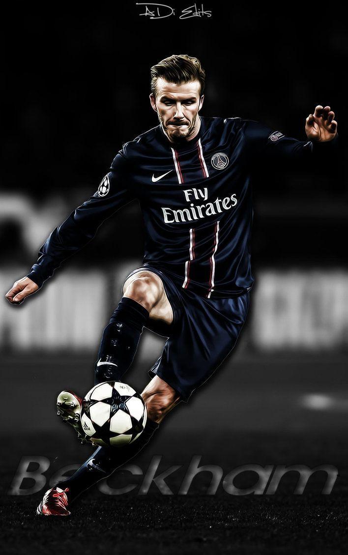 708x1129 David Beckham LA Galaxy Wallpaper