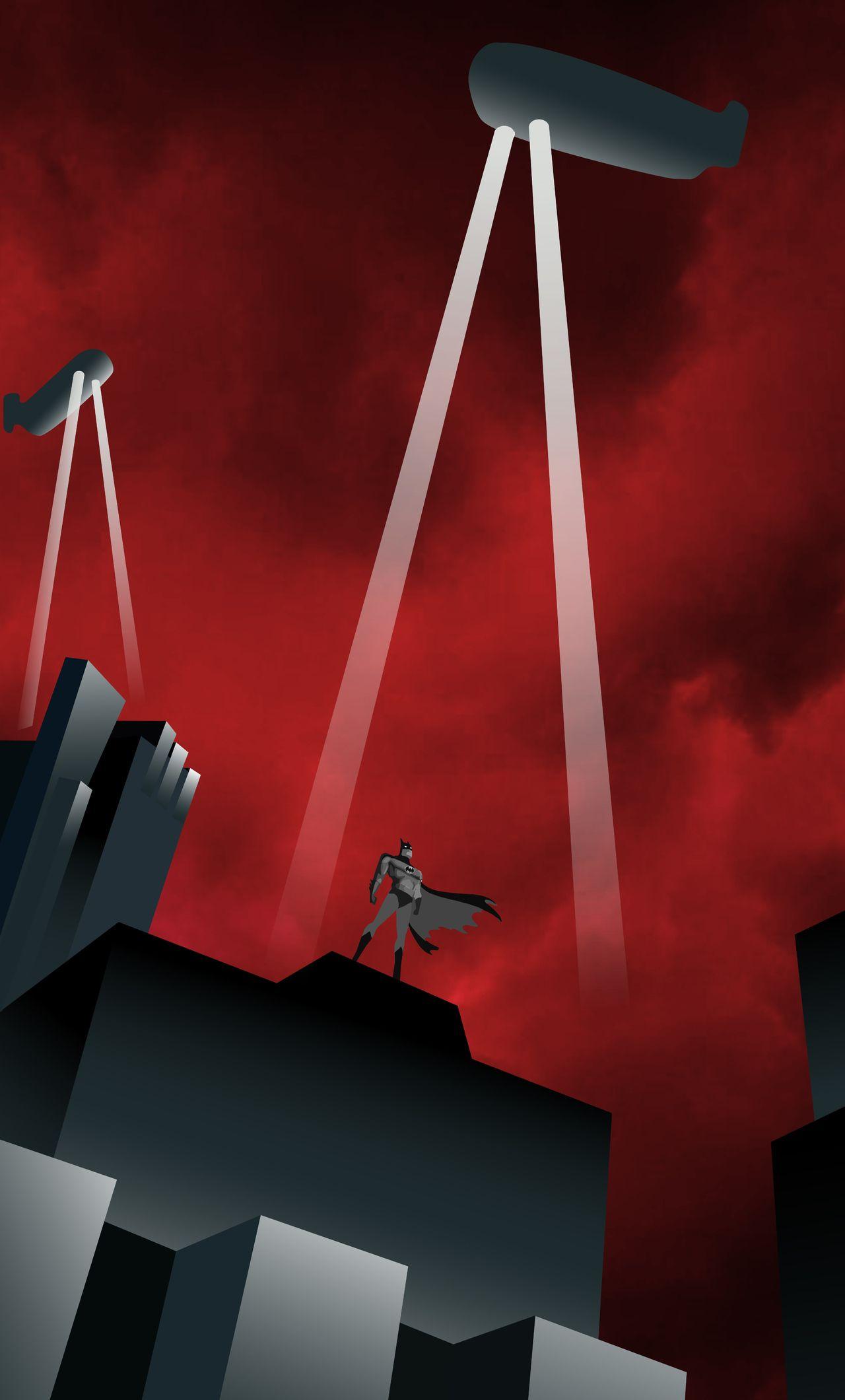 1280x2120 Batman The Animated Series 5k iPhone HD 4k Wallpaper