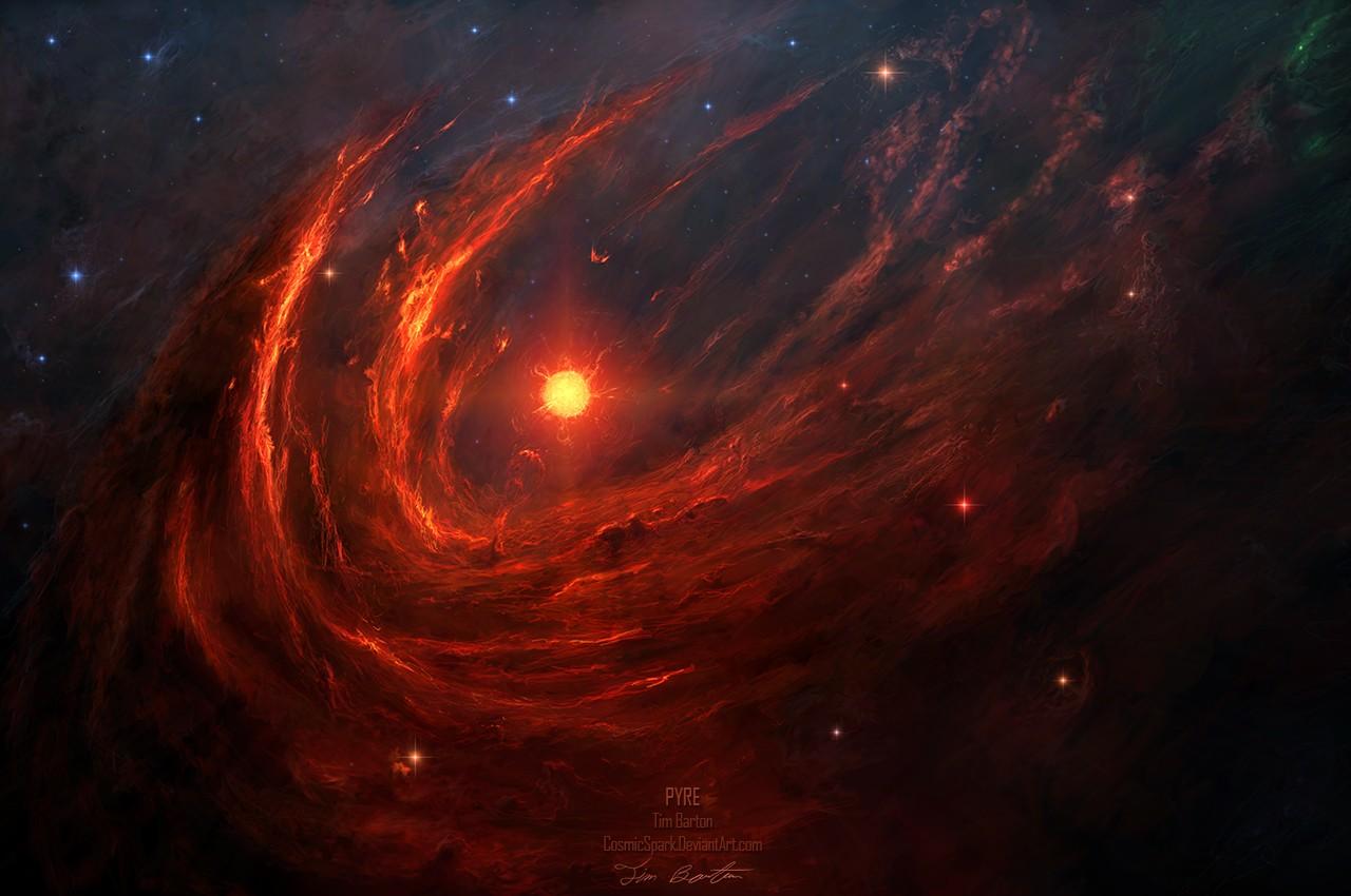 1280x850 space art, Sun, space Gallery HD Wallpaper