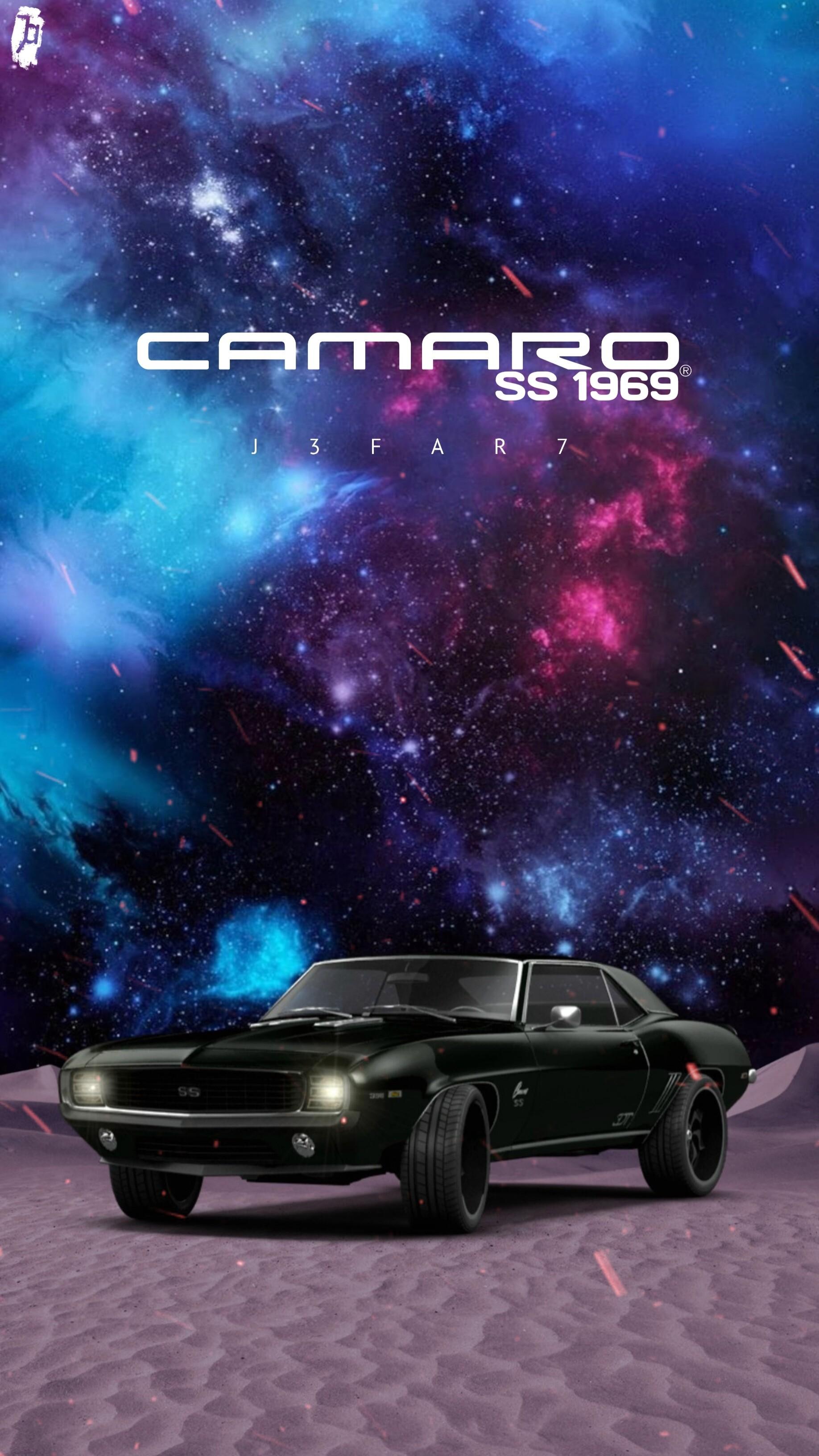 1836x3264 Camaro SS 1969 wallpaper