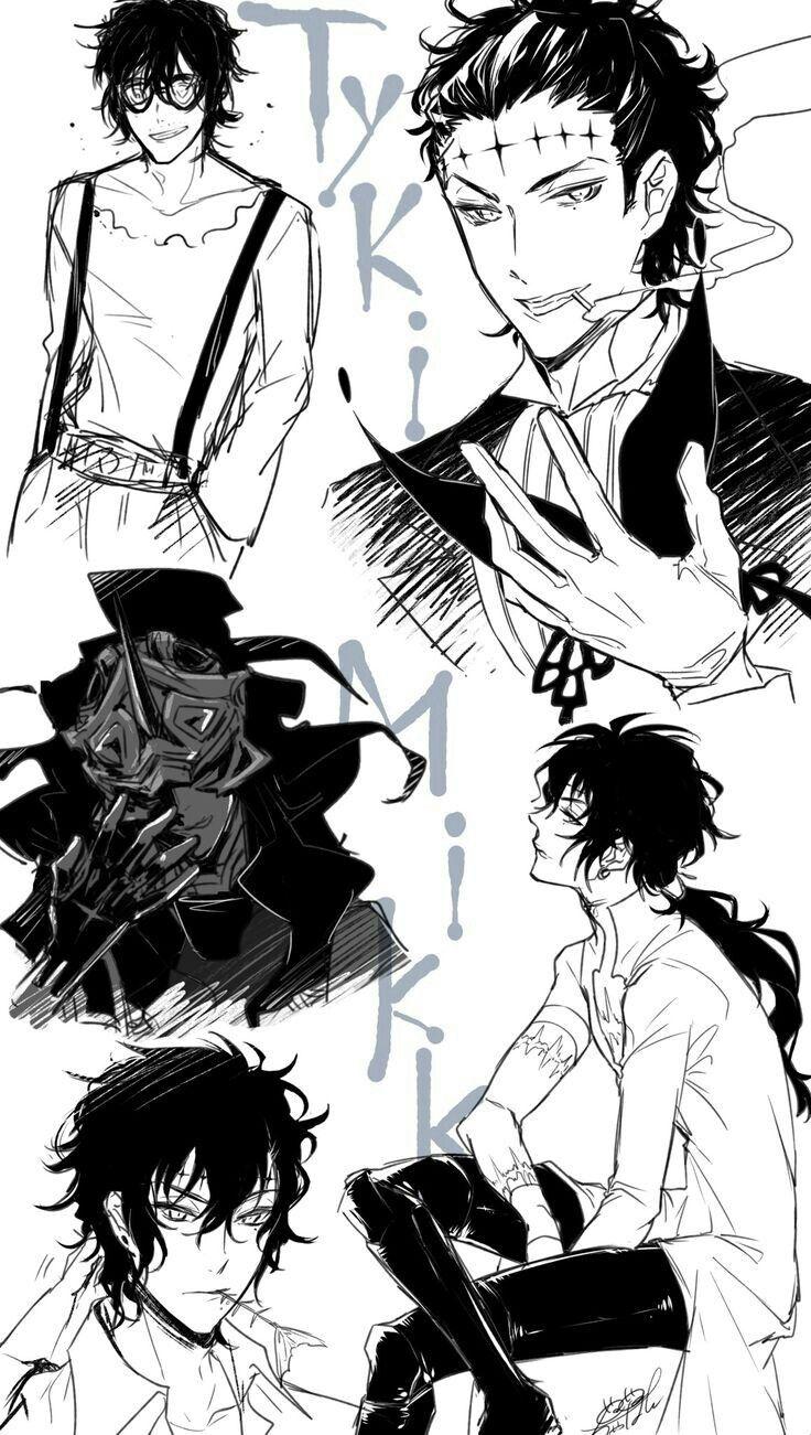 736x1301 Tyki Mikk. Серый человек, Аллен уолкер, Аниме