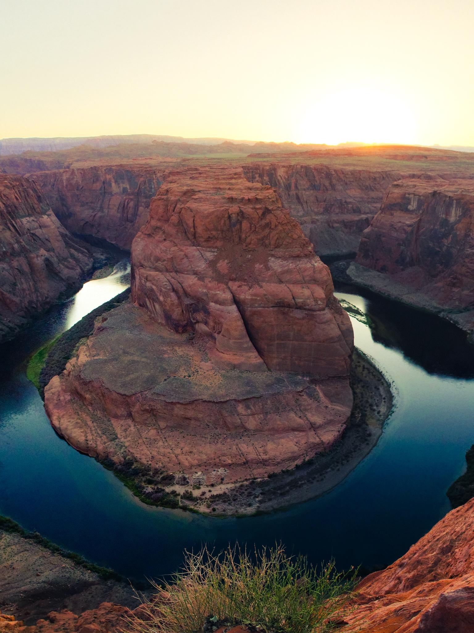 1536x2048 Horseshoe Bend Wallpaper 4K, Page, Arizona, Nature