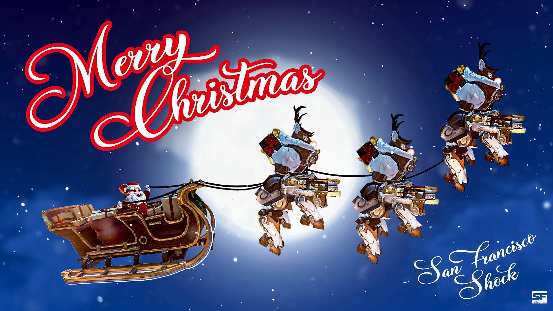 1920x1080 San Francisco Shock everyone a very Merry Christmas and happy holidays from the Shock!