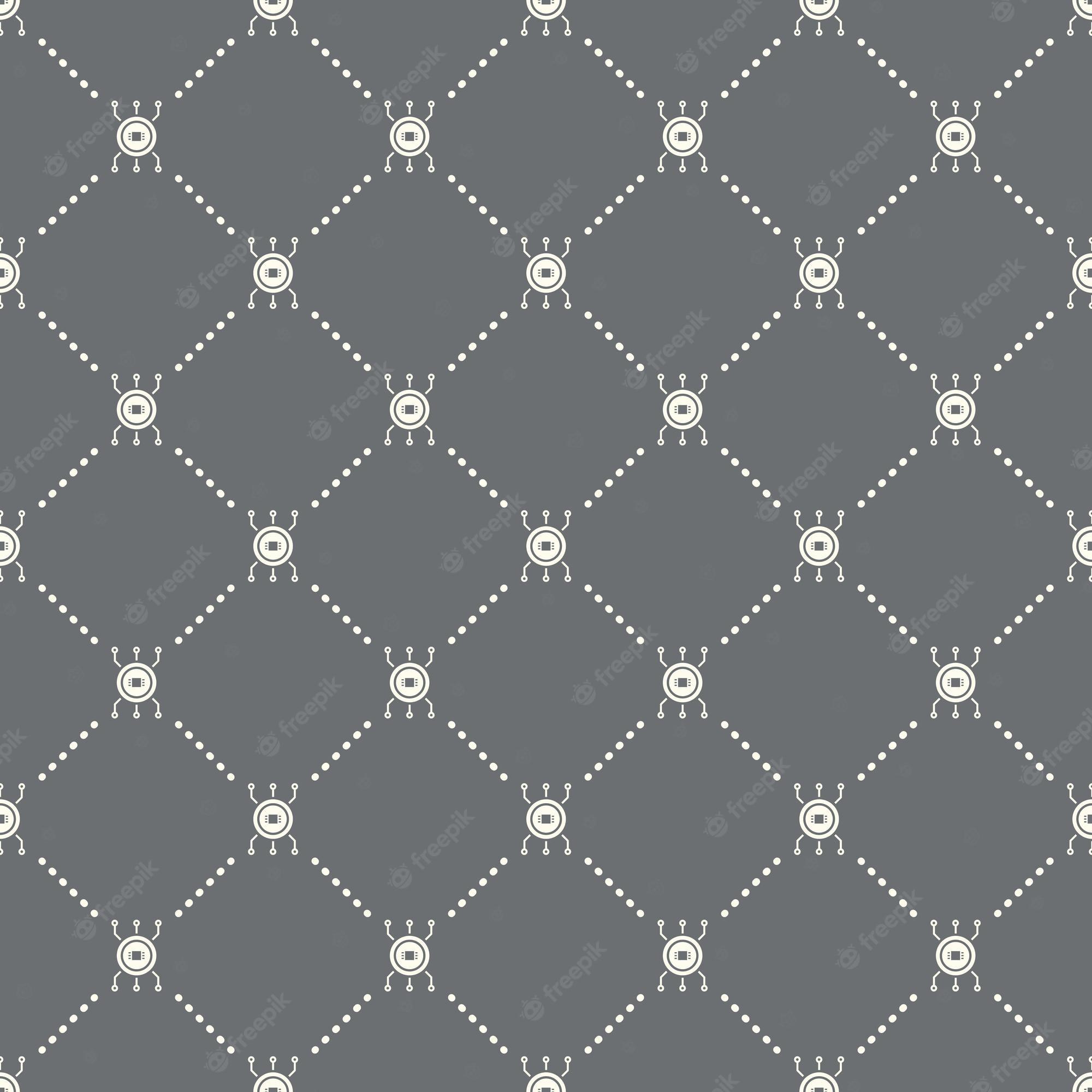 2000x2000 Premium Vector. Seamless Altcoin Pattern On A Dark Background. Altcoin Icon Creative Design. Can Be Used For Wallpaper, Web Page Background, Textile, Print Ui Ux