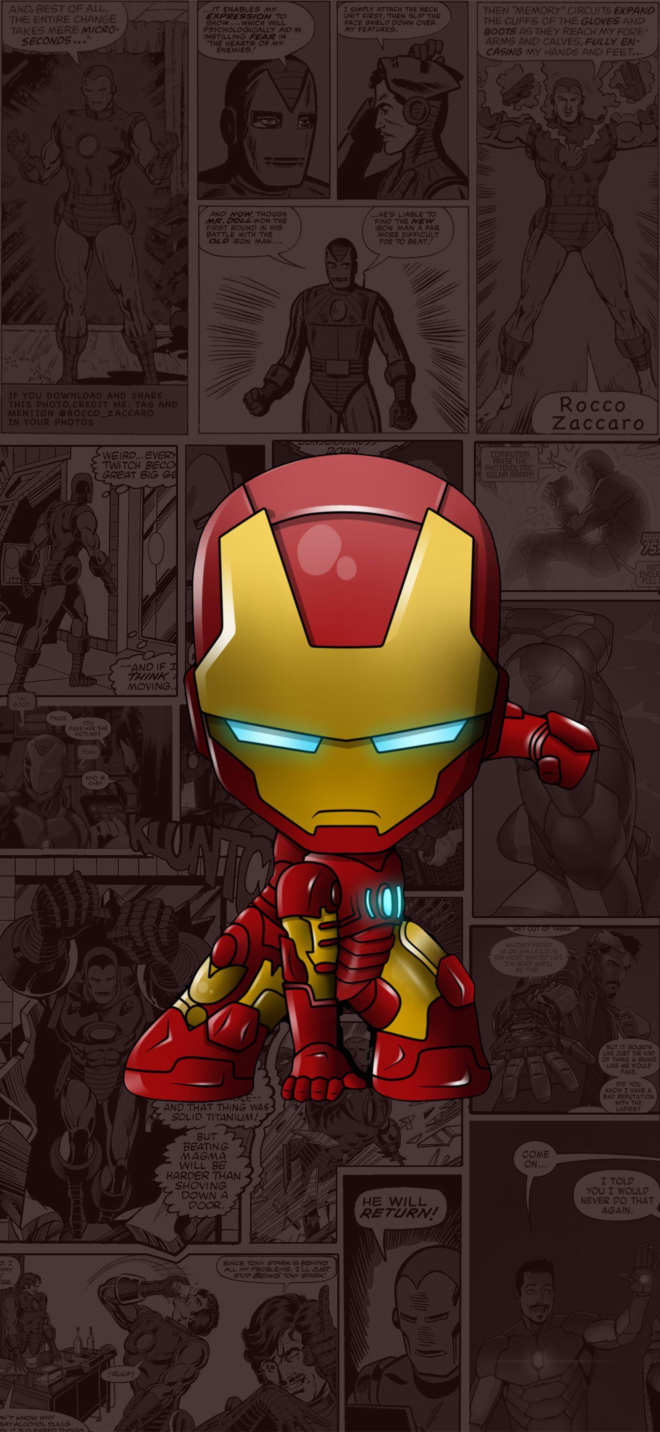 Iron Man Chibi Wallpapers - Top Free Iron Man Chibi Backgrounds