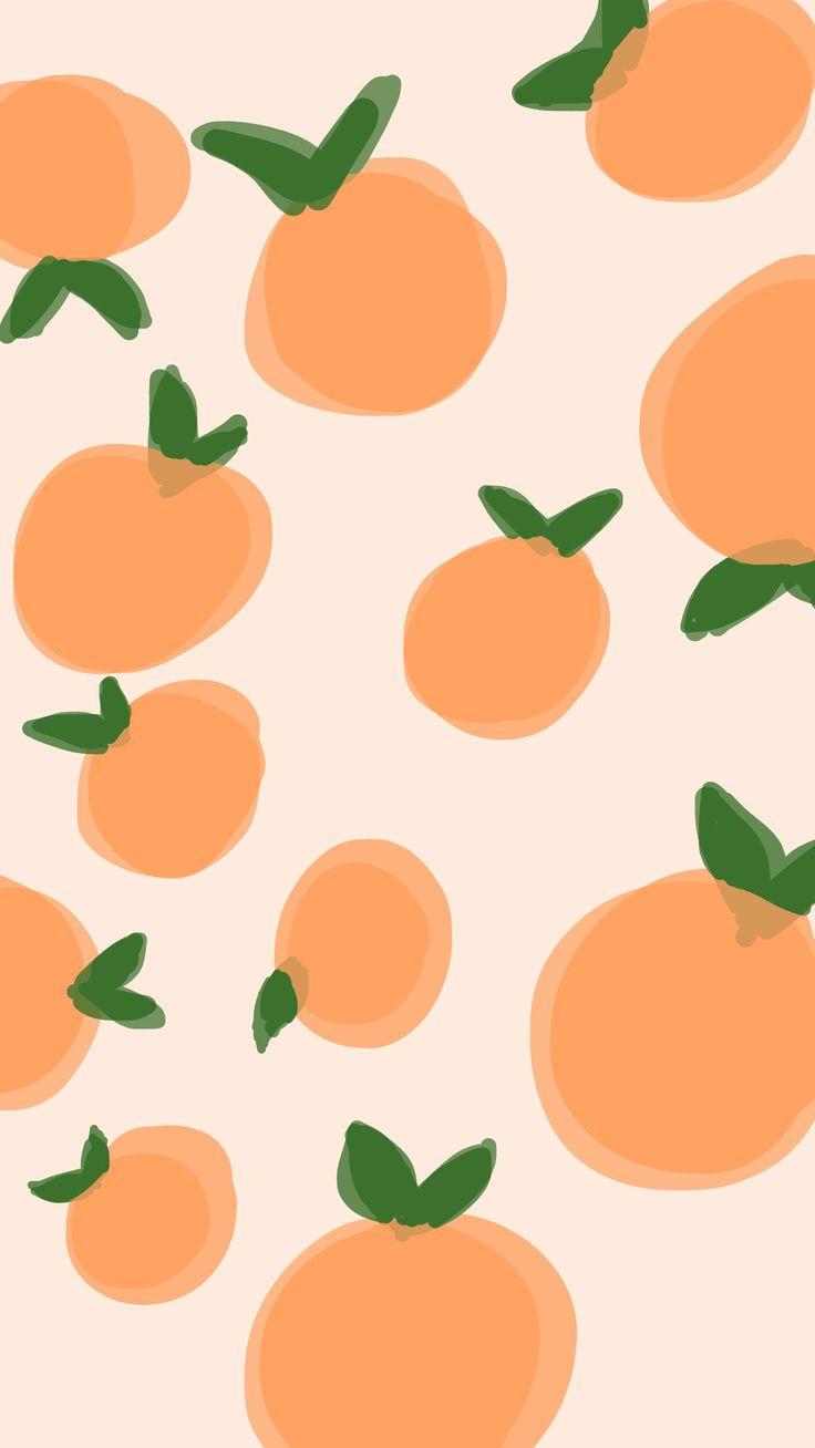 736x1308 Orange Background arts. iPhone wallpaper orange, Simple iphone wallpaper, Orange wallpaper