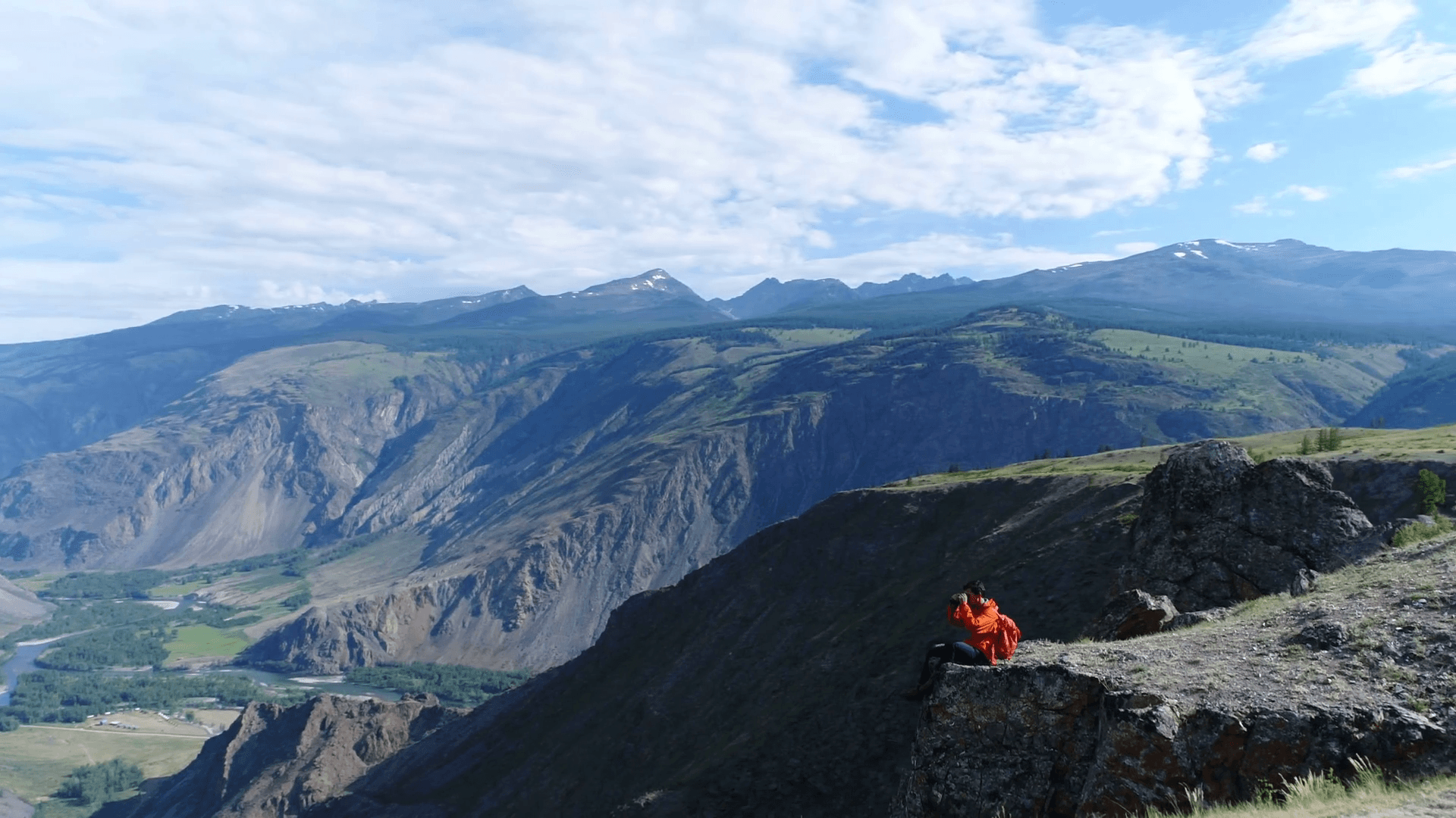1920x1080 4k of male camping man and hiker during leisure activities