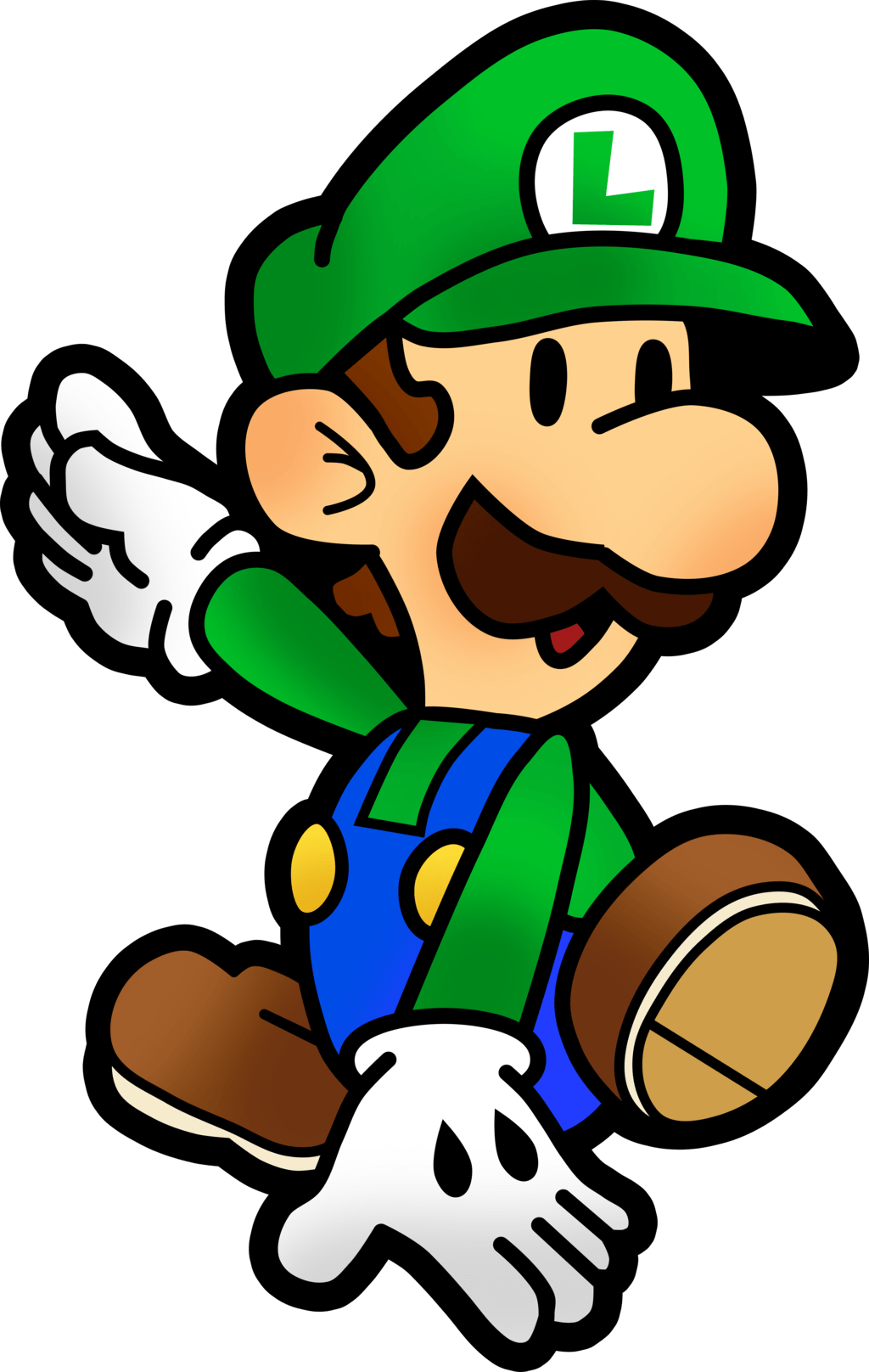 Paper Luigi Wallpapers - Top Free Paper Luigi Backgrounds - WallpaperAccess