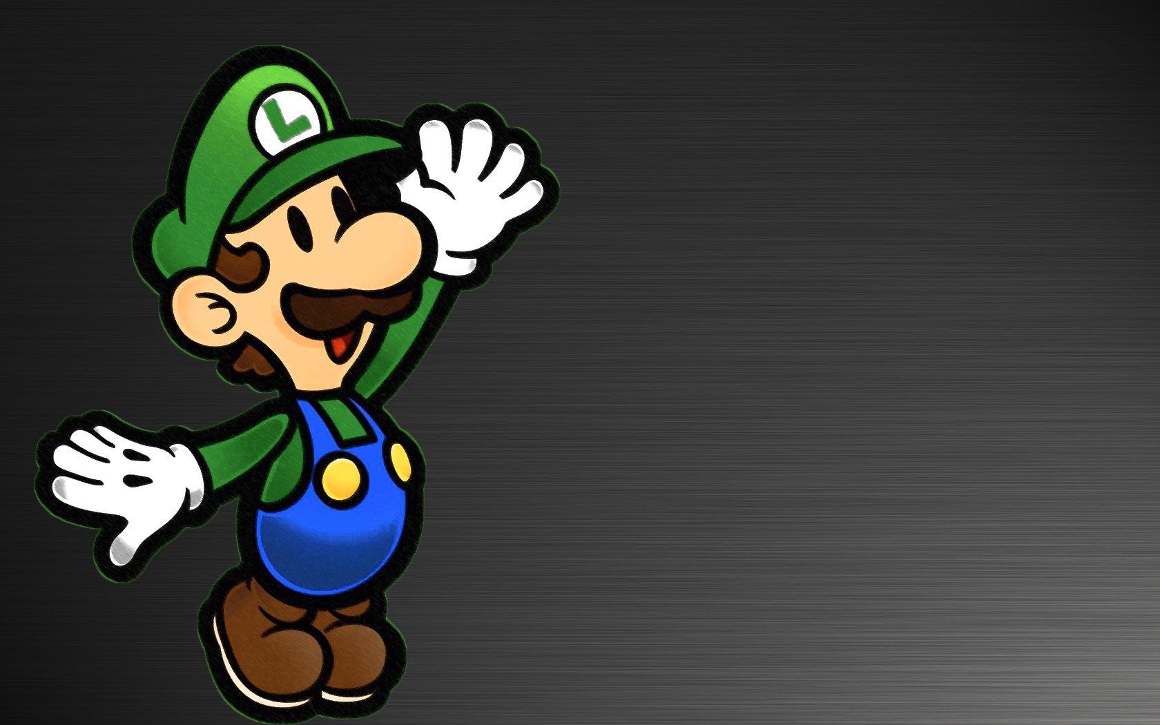 1680x1050 Luigi Wallpaper