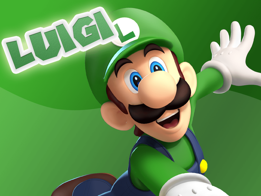 1024x768 Luigi Wallpaper