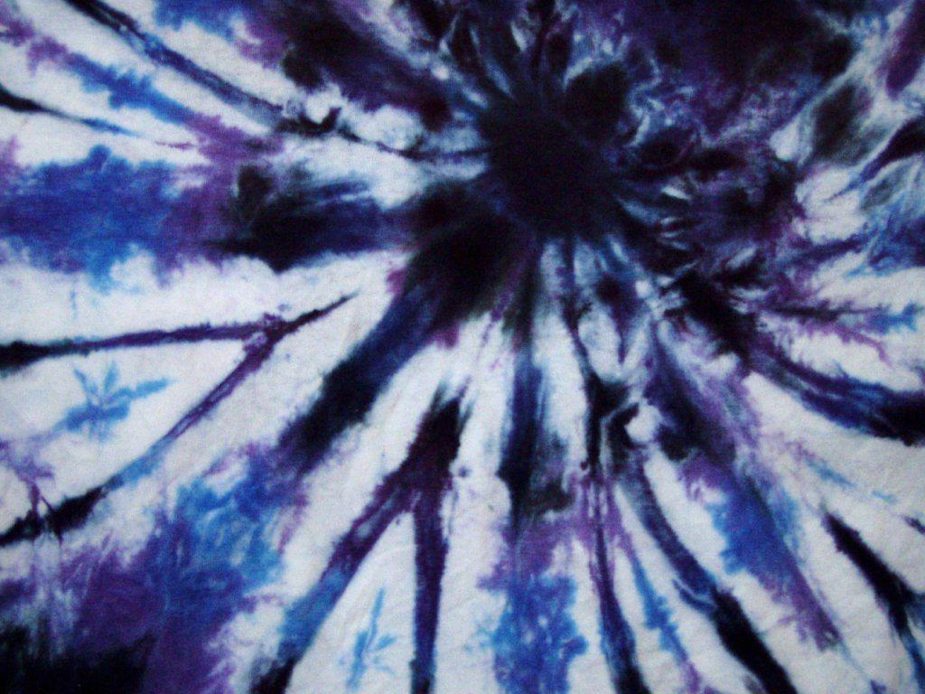 1024x768 Blue Tie Dye Wallpaper