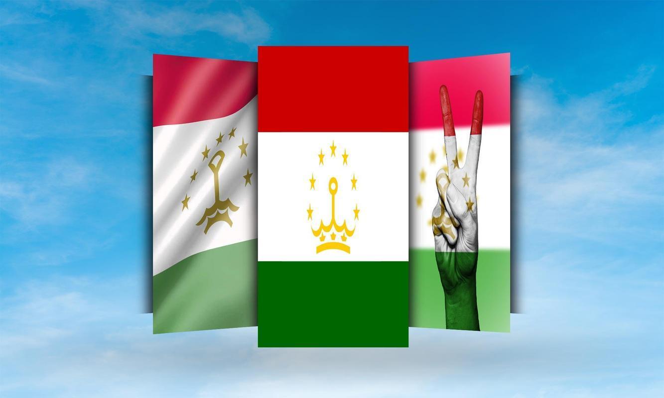 1333x800 Tajikistan Flag Wallpaper