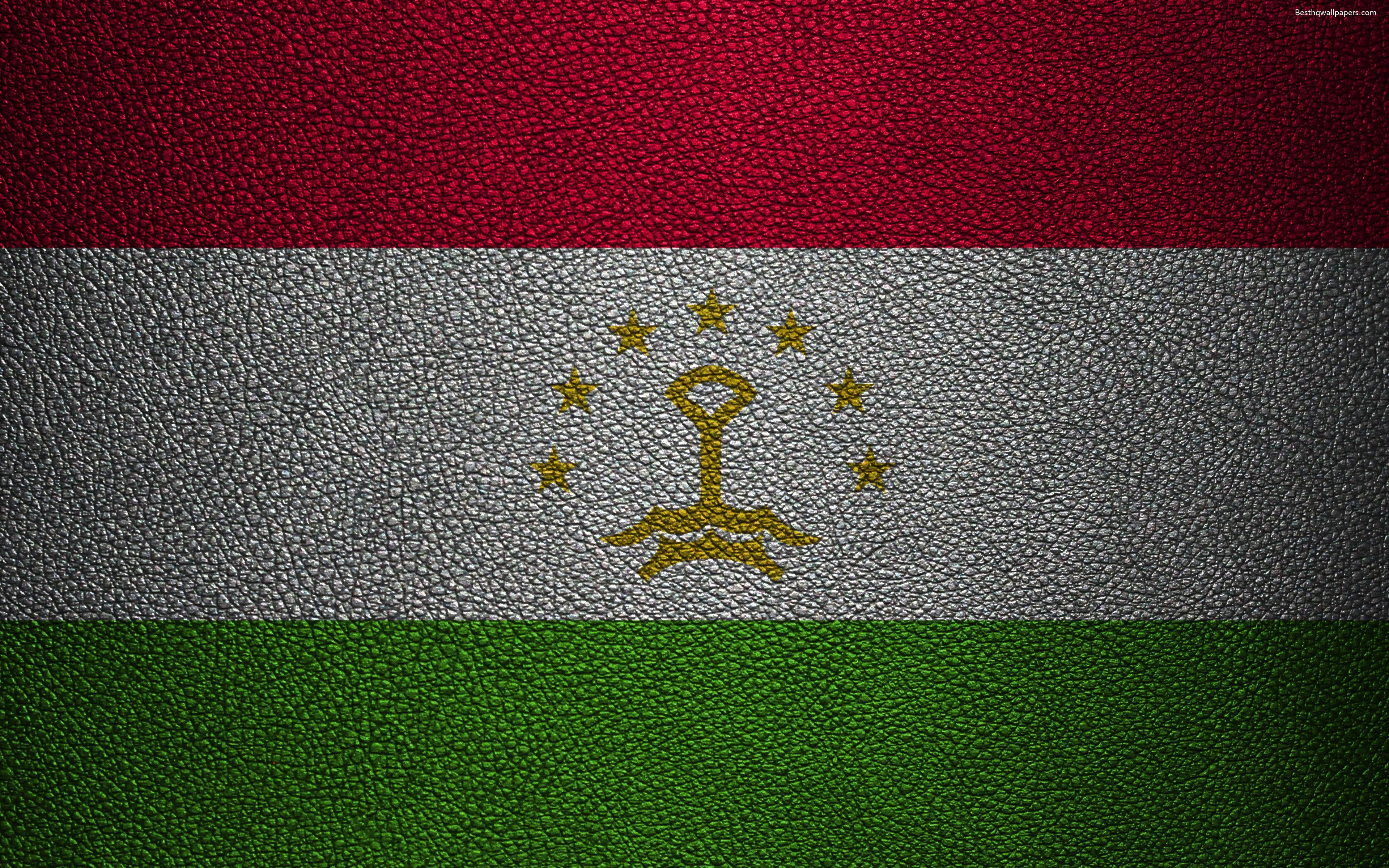 3840x2400 Tajikistan Flag Wallpaper