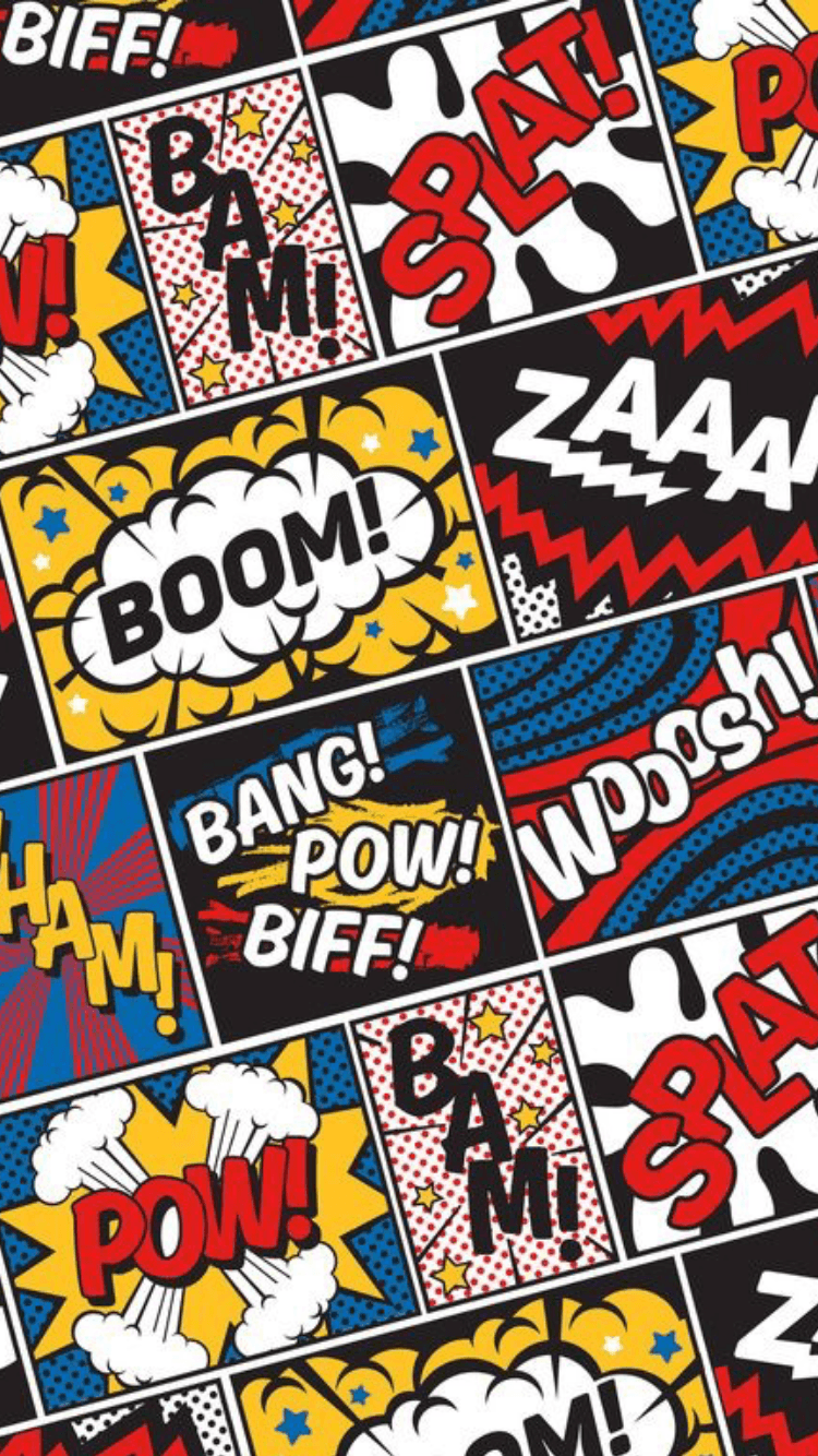 750x1334 Pop Art Mobile Wallpaper