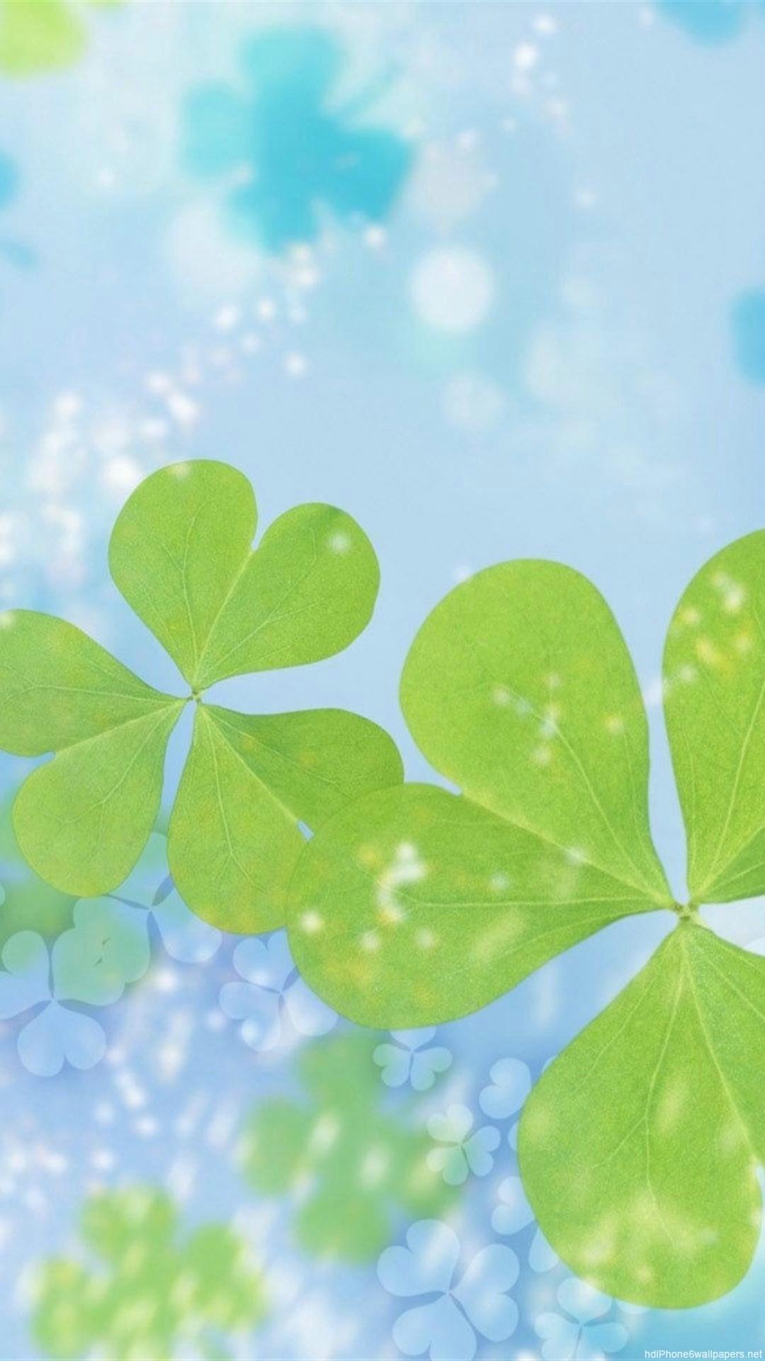 1080x1920 cool shine leaves bright iPhone 6 wallpaper HD