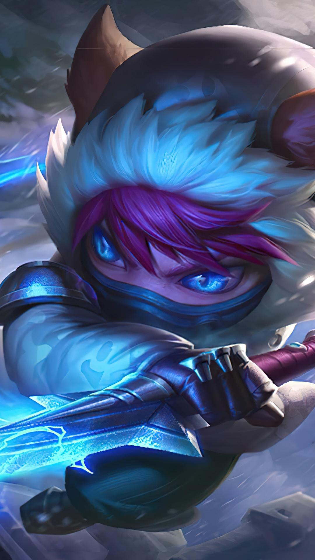 1080x1920 Kennen, LoL, Blood Moon, Splash Art, 4K Gallery HD Wallpaper