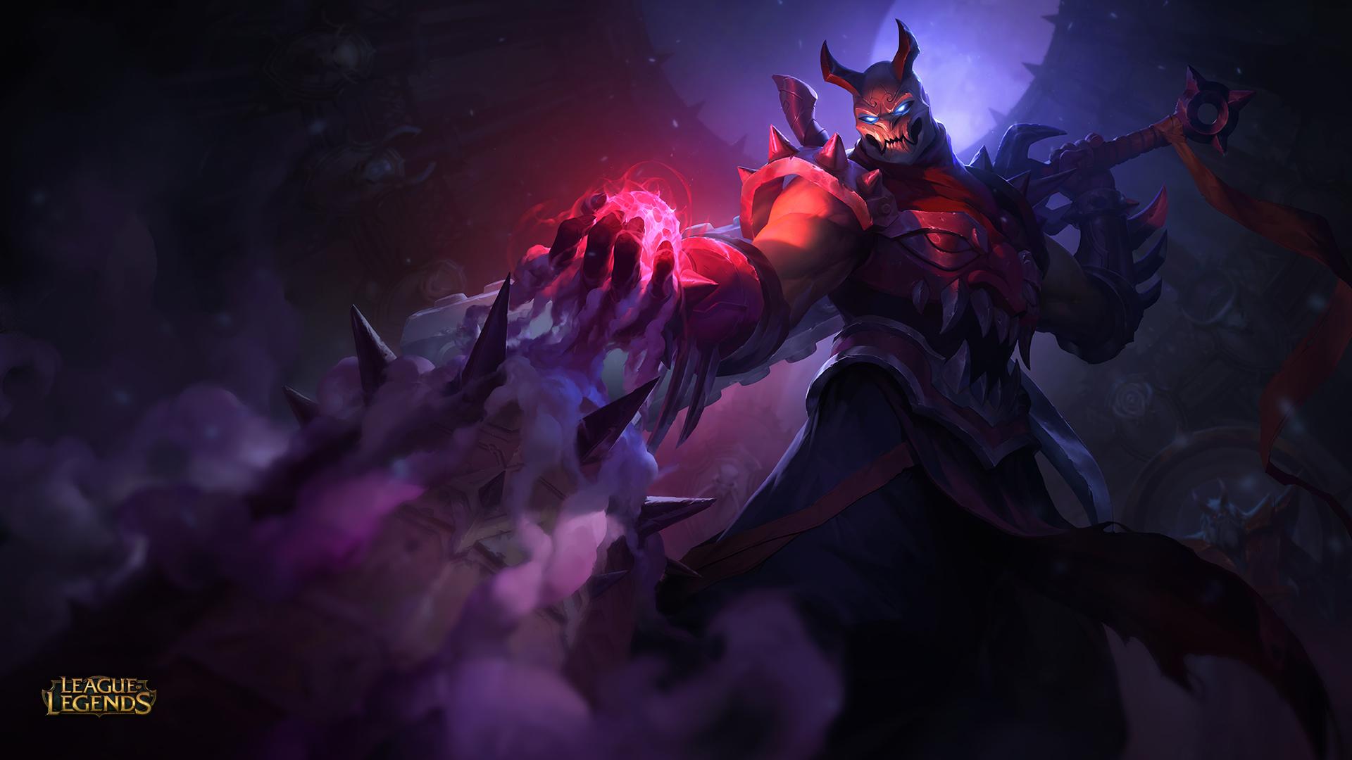 1920x1080 Blood Moon Shen Wallpaper